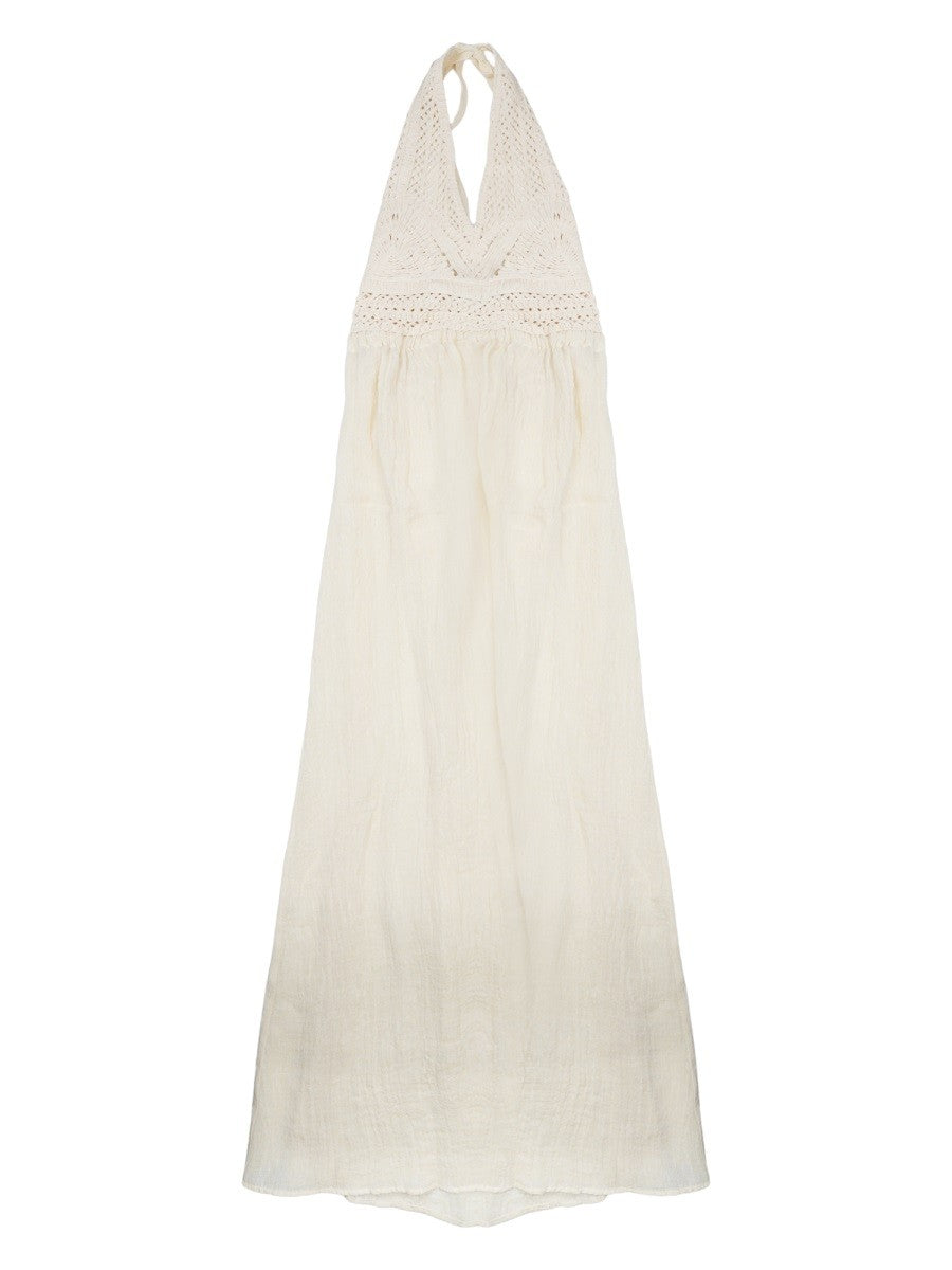 120% LINO - Woman - White - Dress