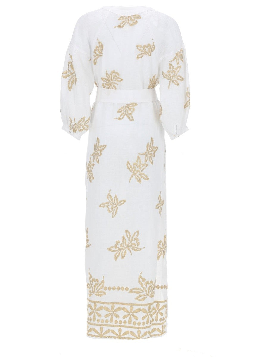 120% LINO - Woman - White - Dress