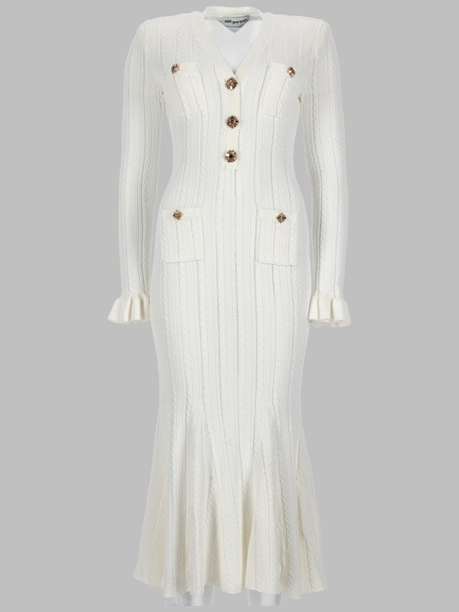 SELF-PORTRAIT - Woman - White - Dress