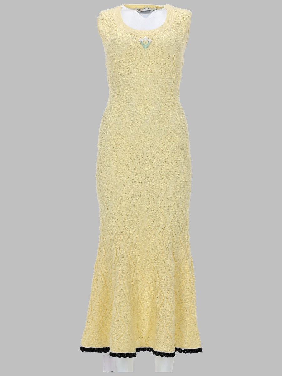 SELF-PORTRAIT - Woman - Yellow - Dress