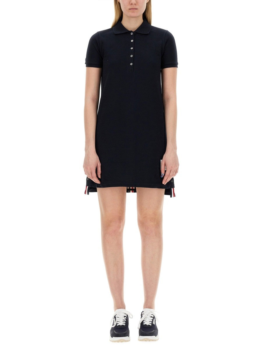 THOM BROWNE - Woman - Blue - Dress