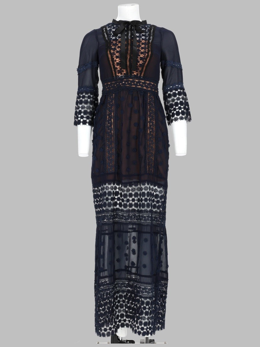 NJ COUTURE - Woman - Blue - Dress