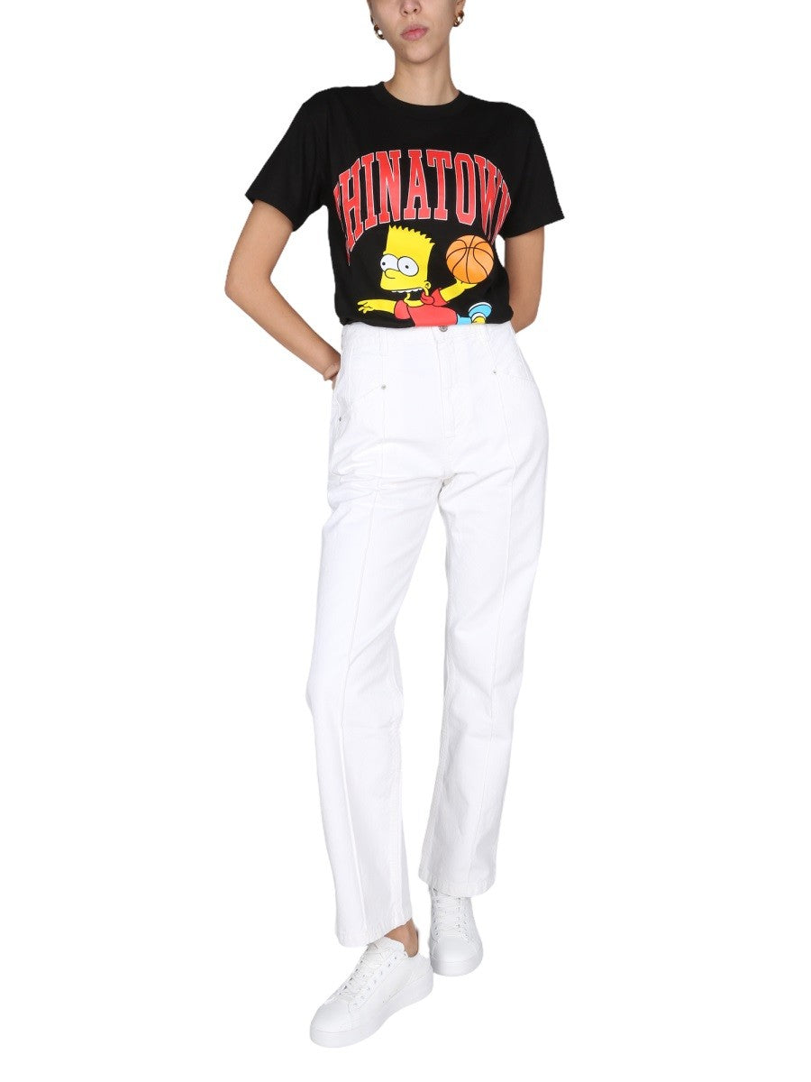 CHINATOWN MARKET X THE SIMPSONS - Unisex - Fekete - Póló