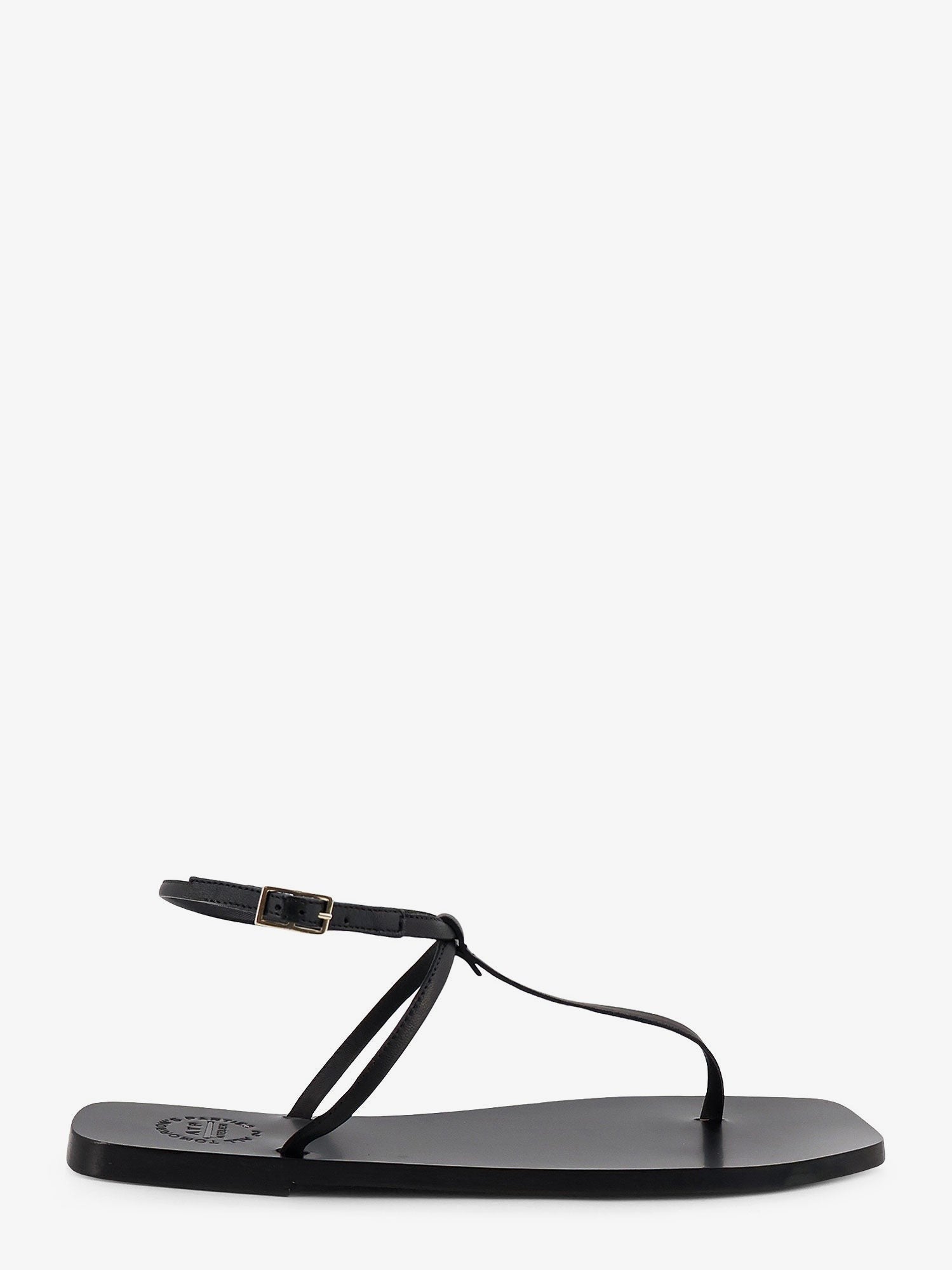 ATP ATELIER - Woman - Black - Flat Sandal