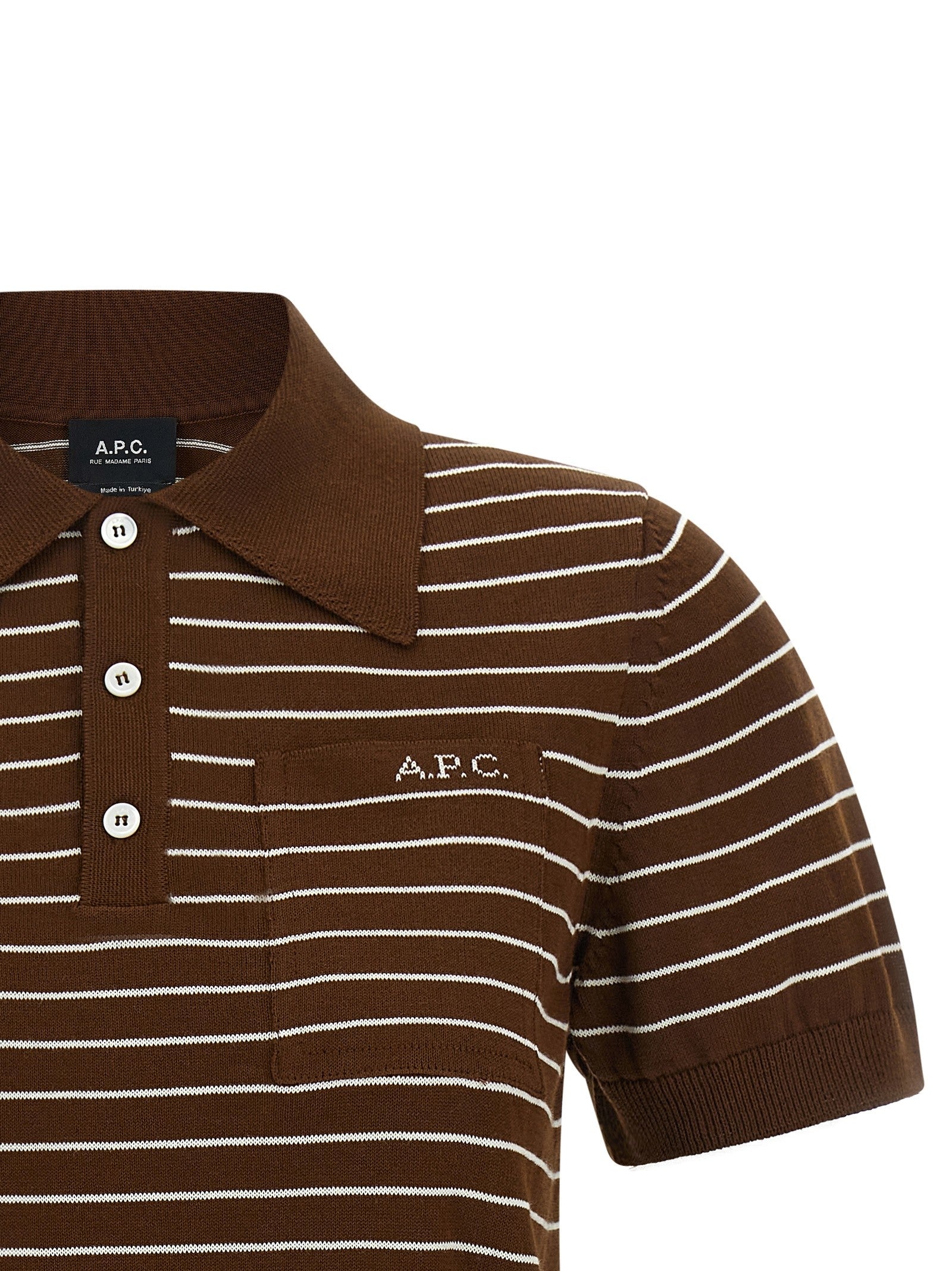 A.P.C. - nan - Brown - Polo Shirt