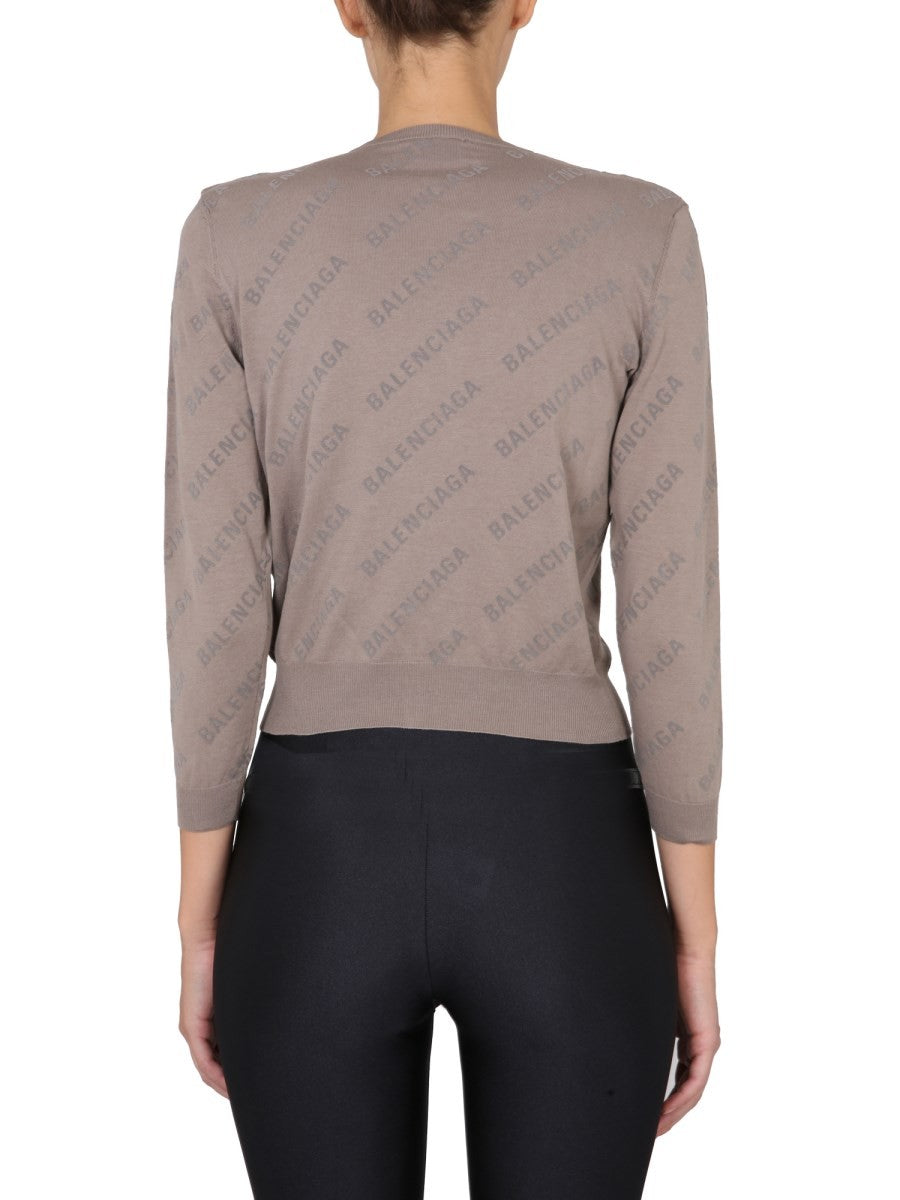 Balenciaga - Woman - Beige - Sweater
