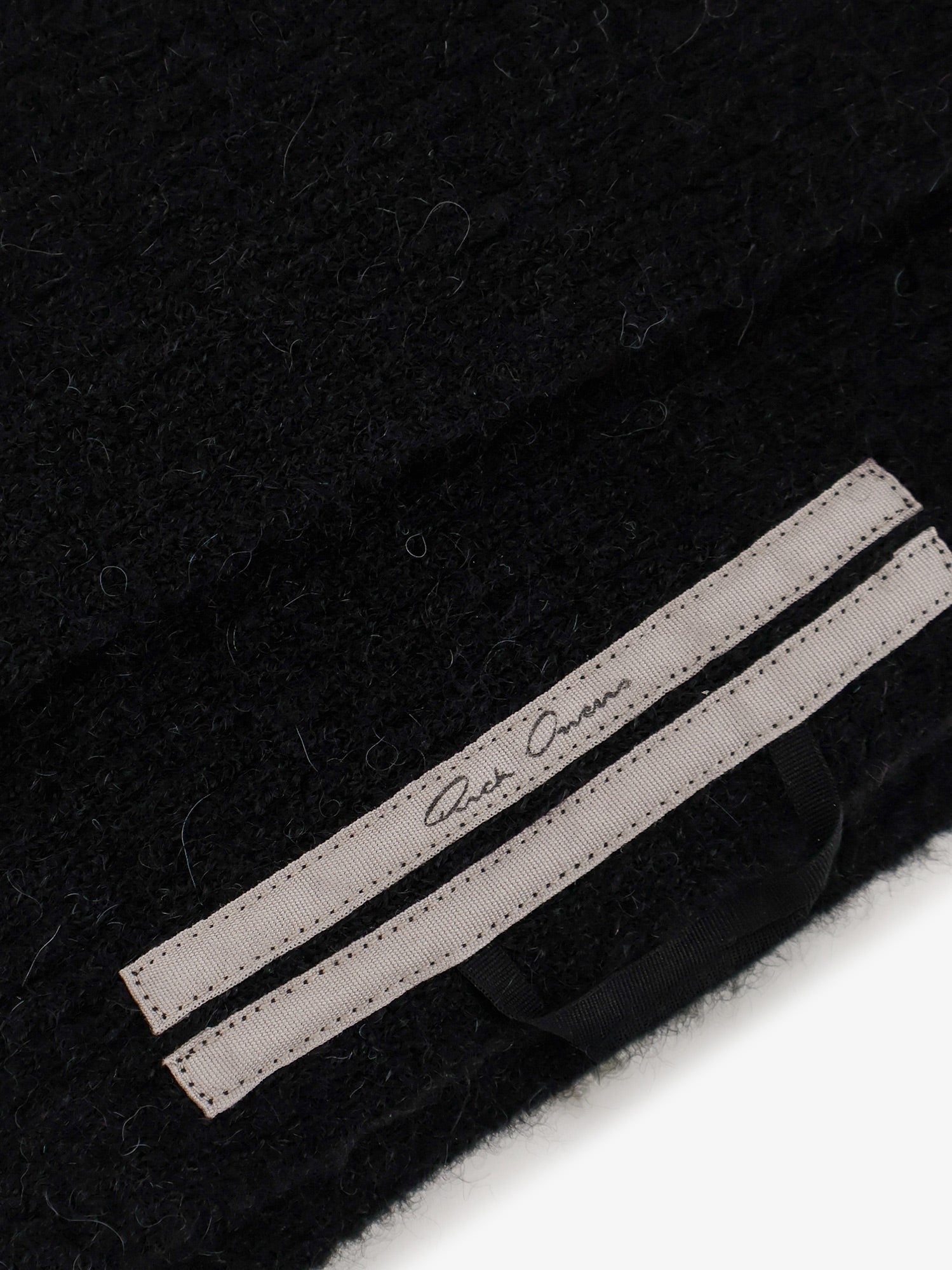 RICK OWENS - Man - Black - Scarf