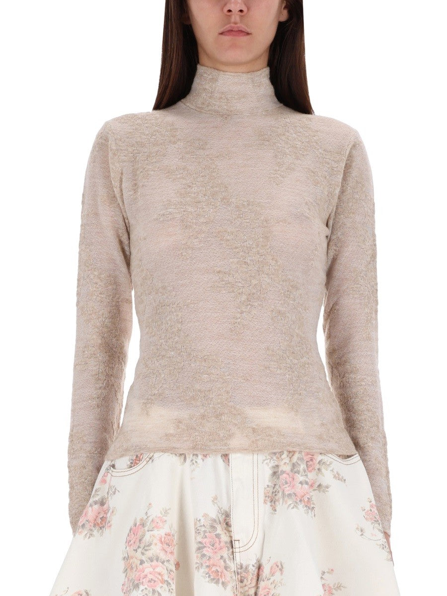 GANNI - Woman - Beige - Sweater