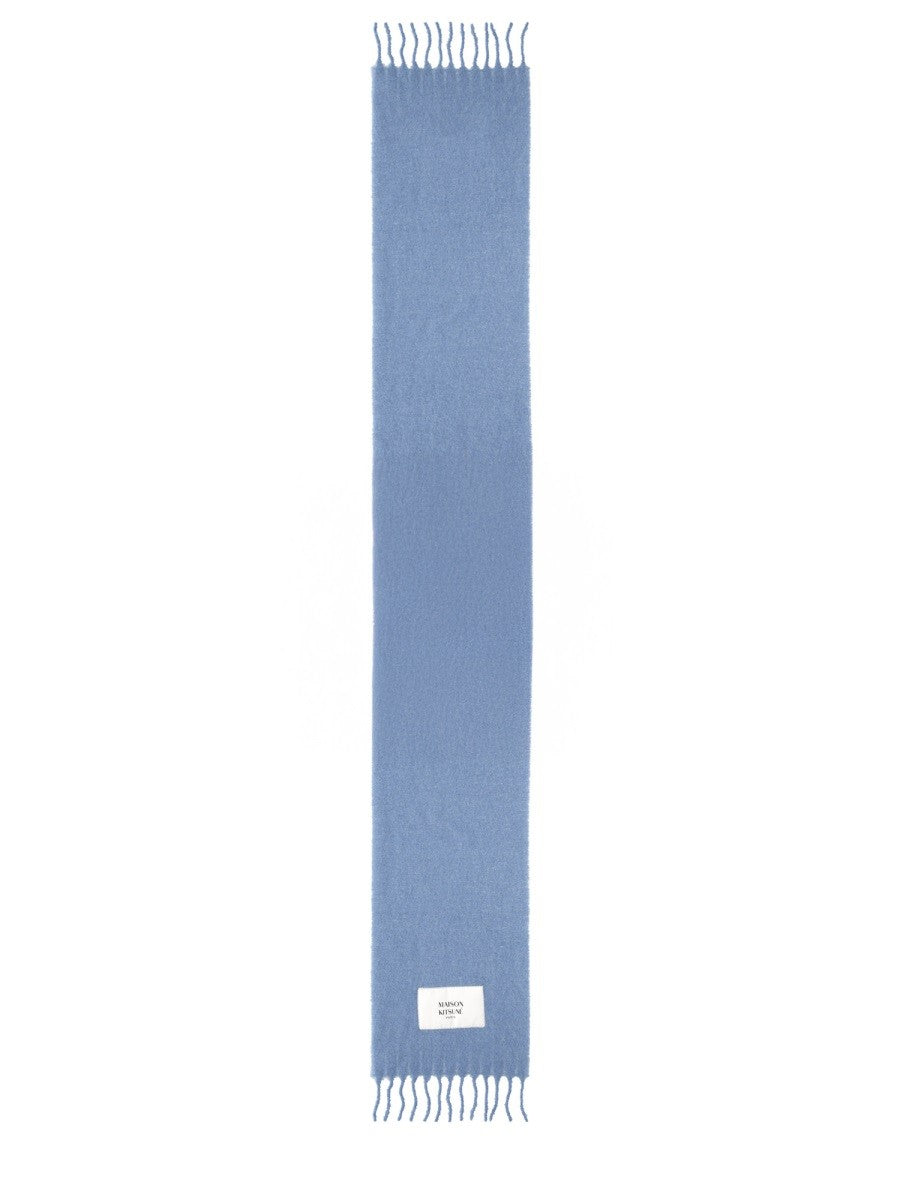 Maison Kitsune - Woman - Blue - Scarf