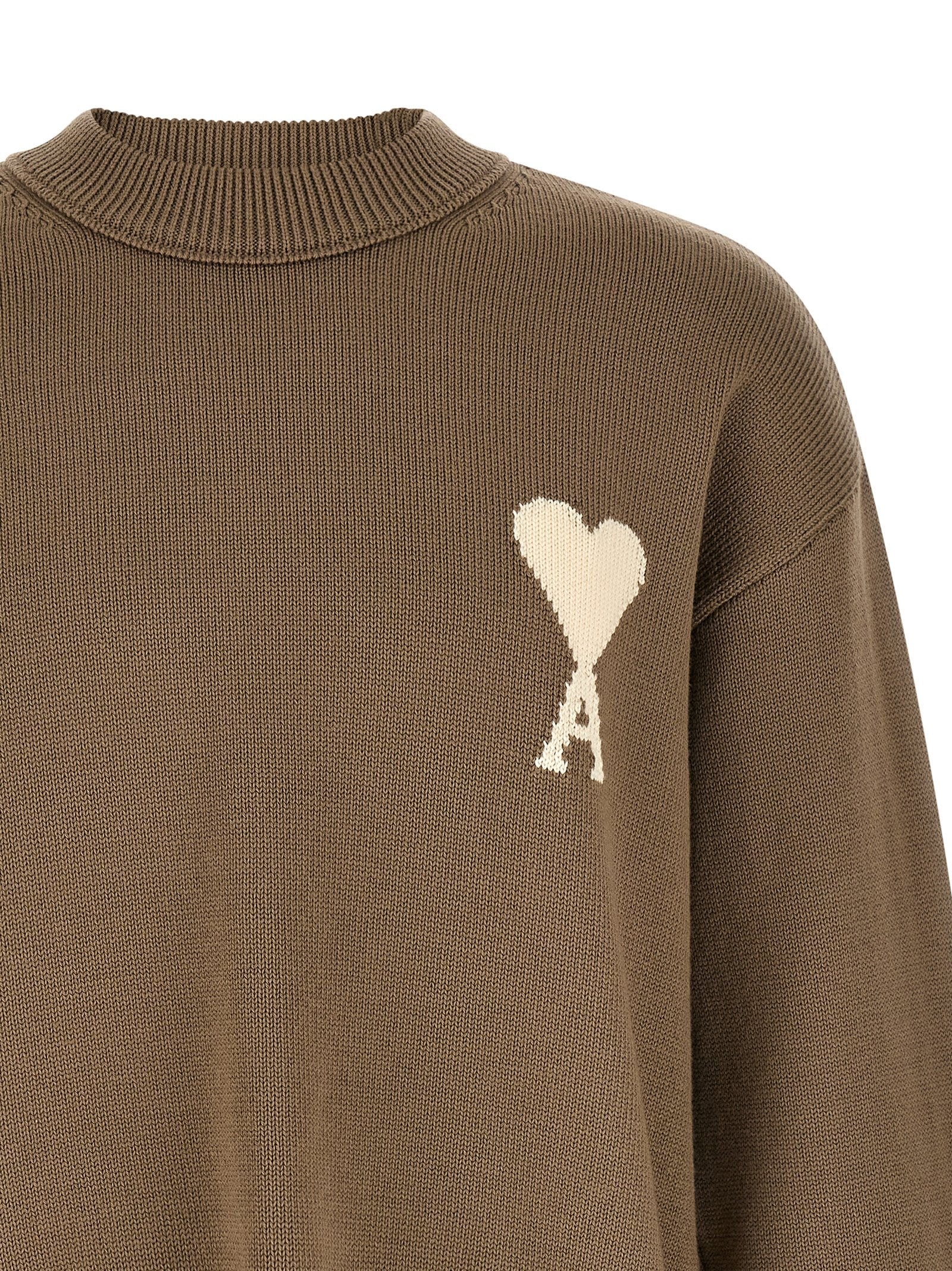 AMI PARIS - nan - Beige - Sweater
