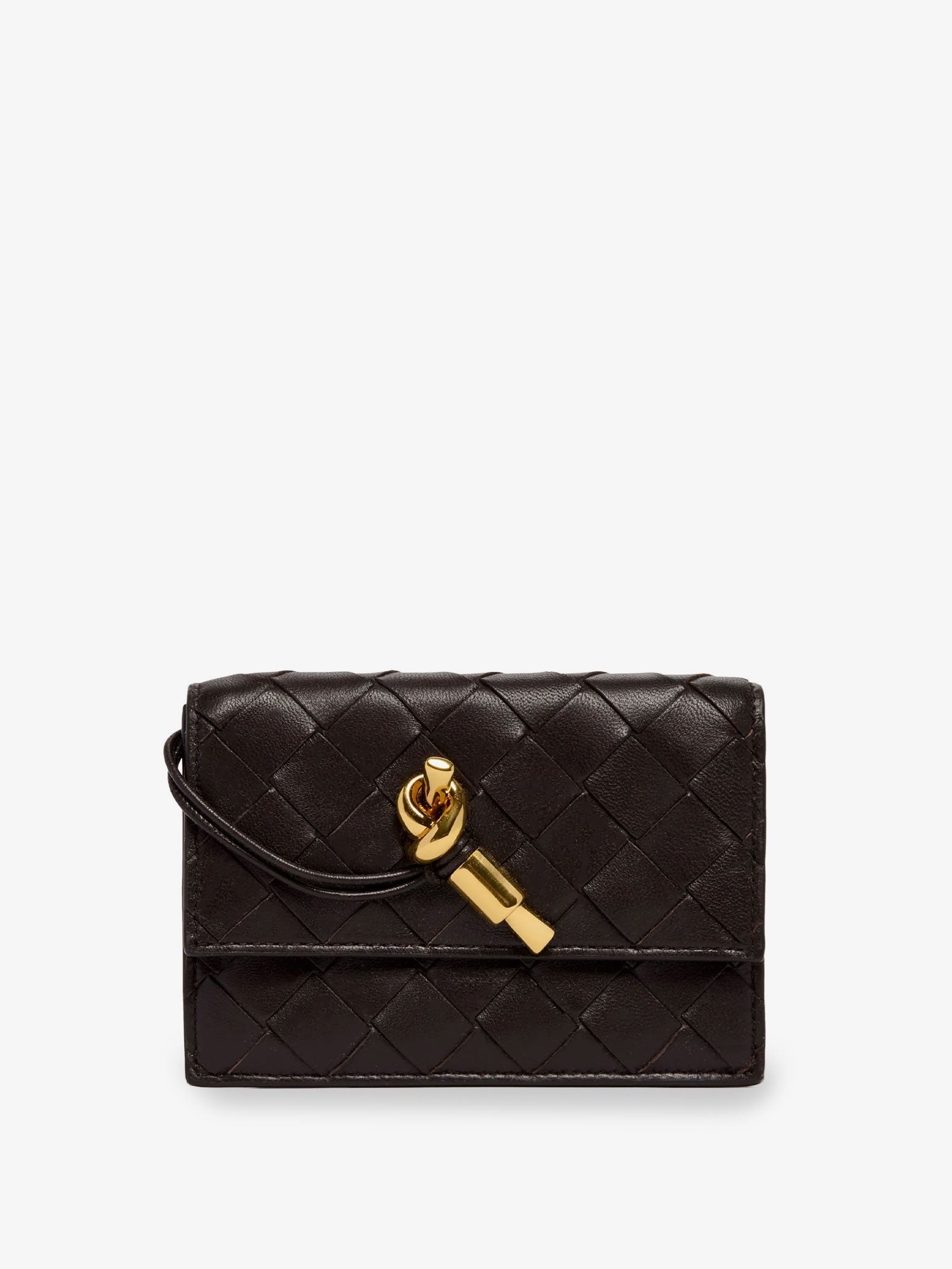 Bottega Veneta - Woman - Fondant-M Brass - Card Holder