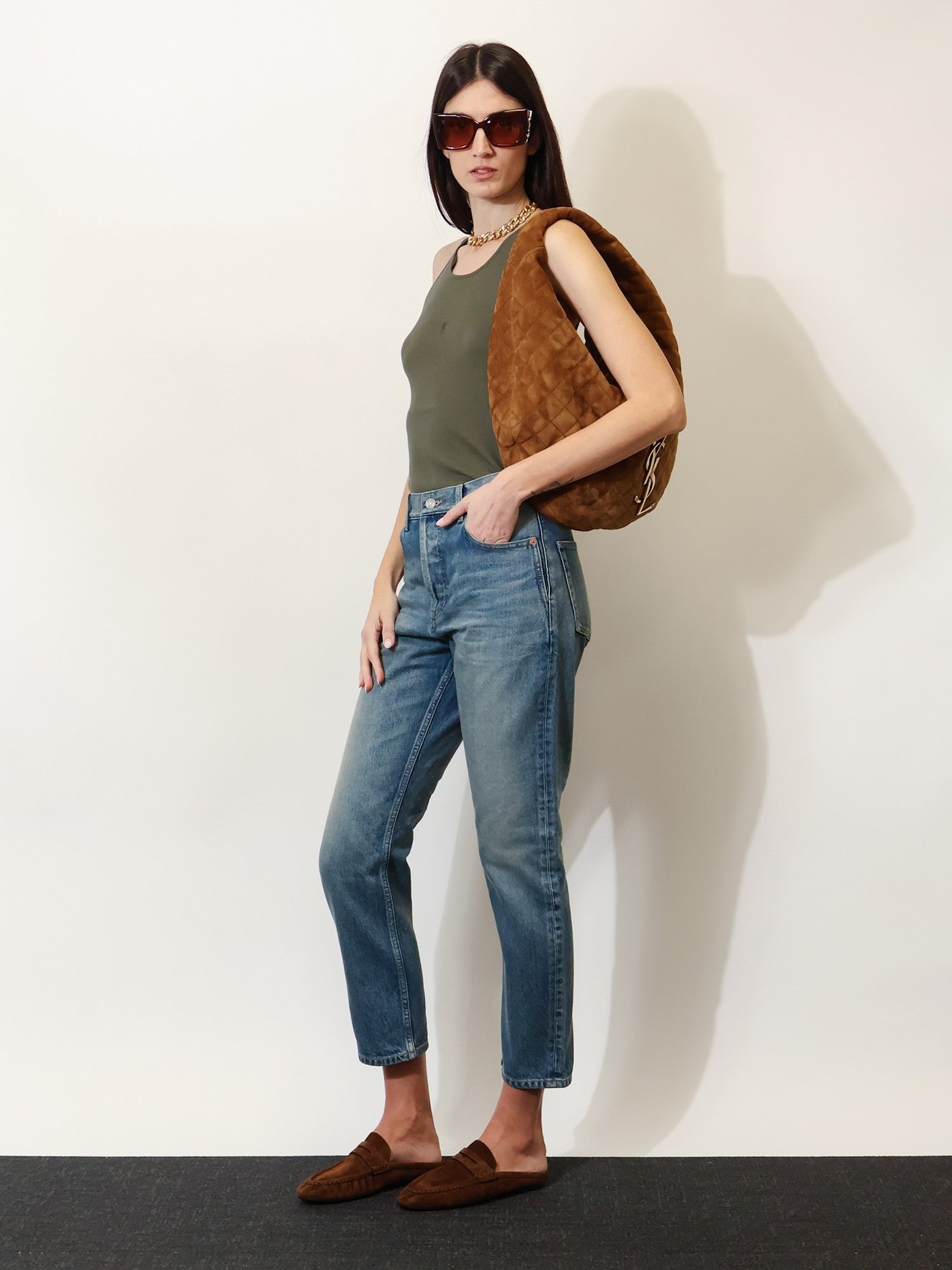 Saint Laurent - Női - Kék - Farmer