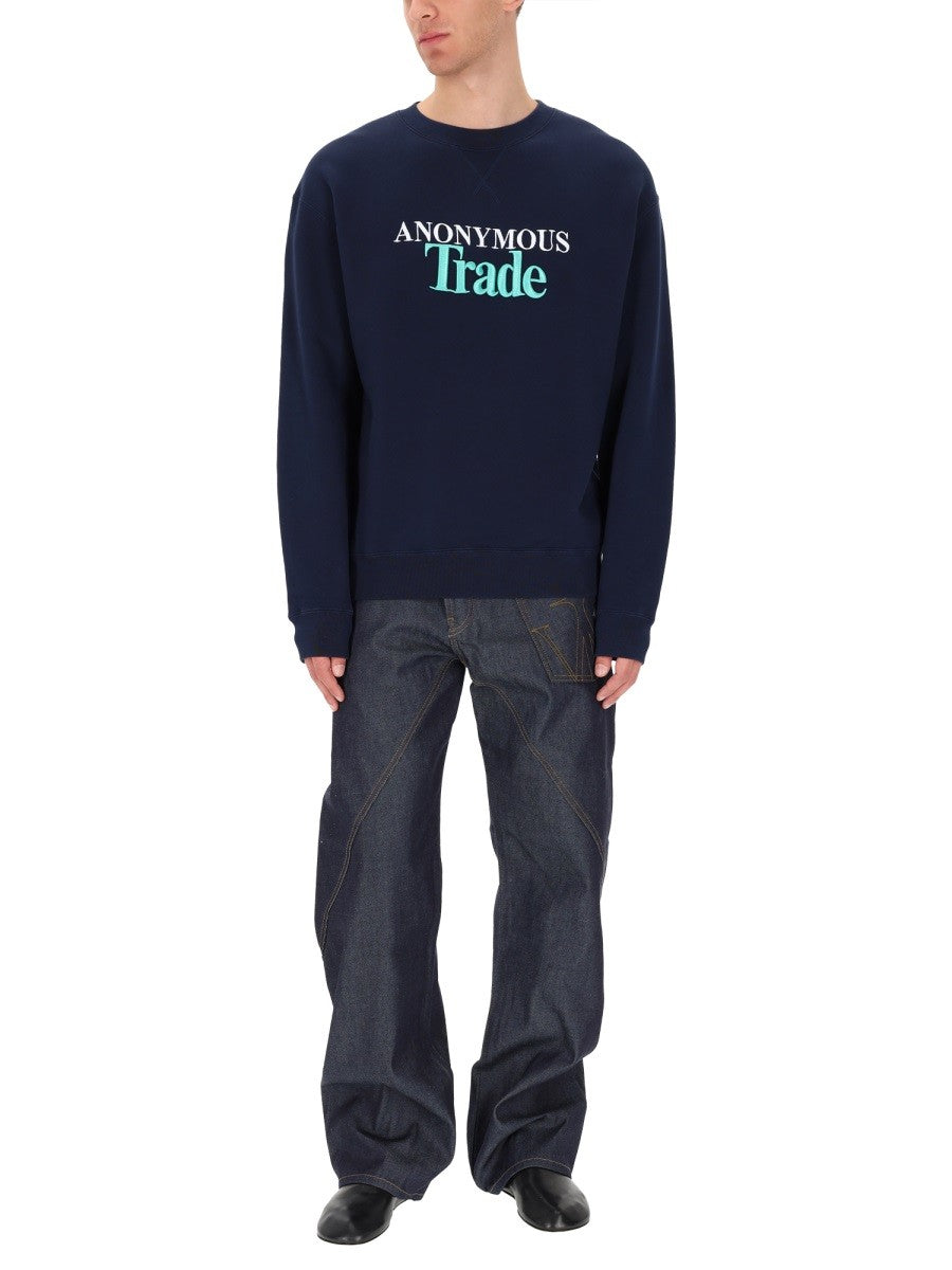 jw anderson - Man - Blue - Sweatshirt