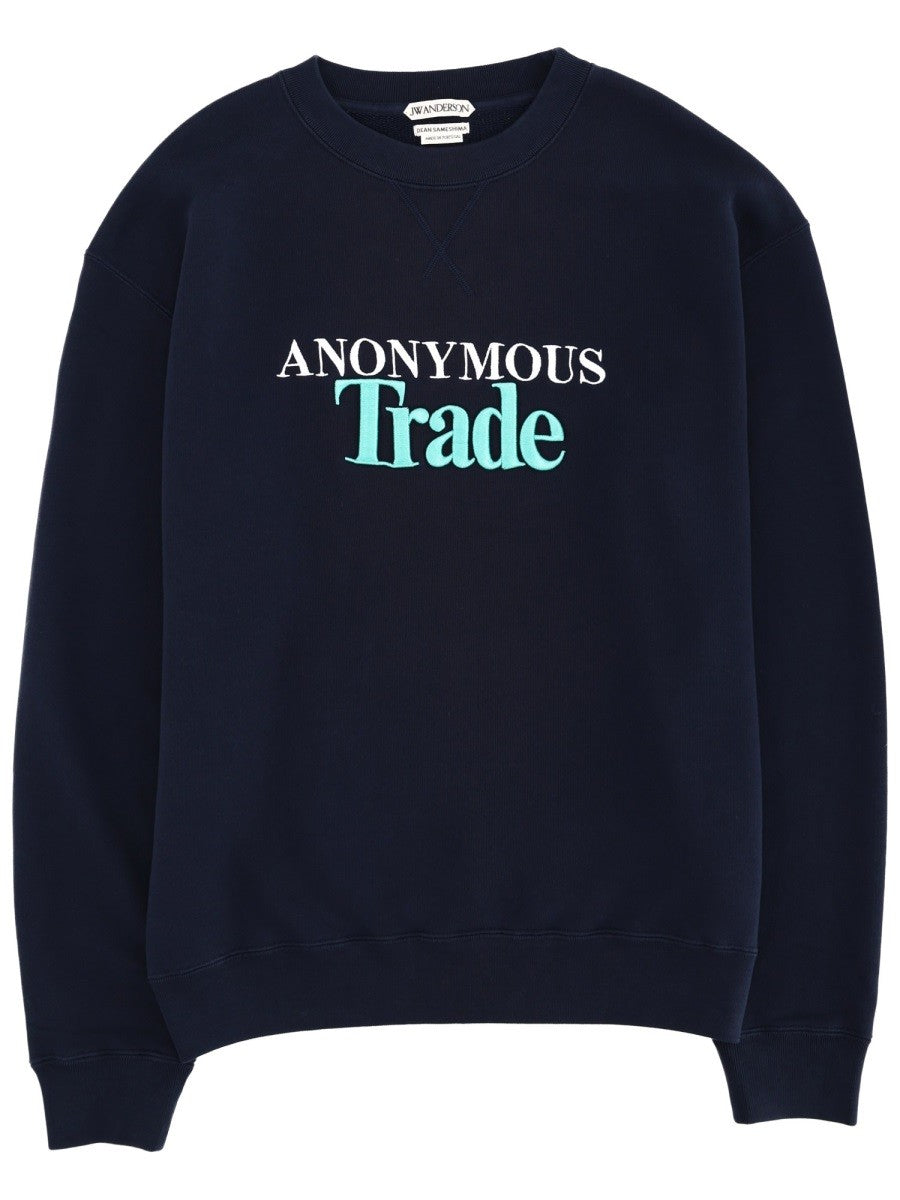 jw anderson - Man - Blue - Sweatshirt