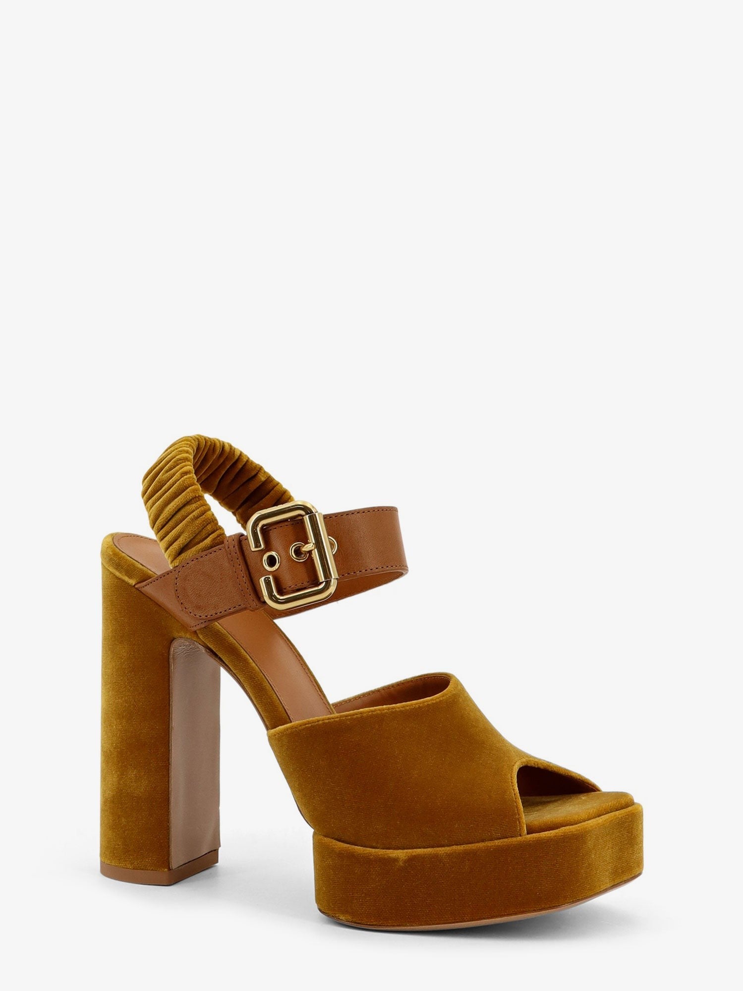 CHLOÉ - Woman - Yellow - Heeled Sandal