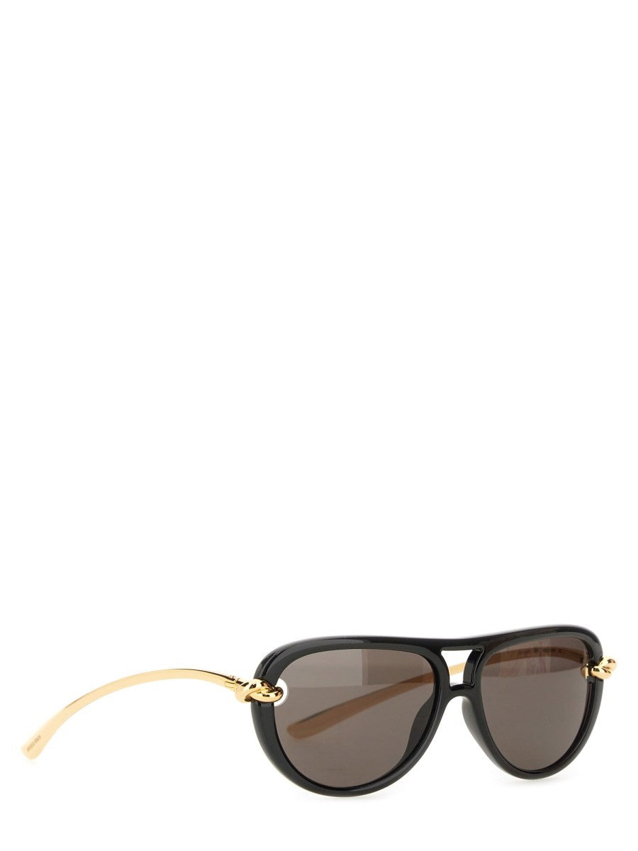 Bottega Veneta - Unisex - Gold - Sunglasse