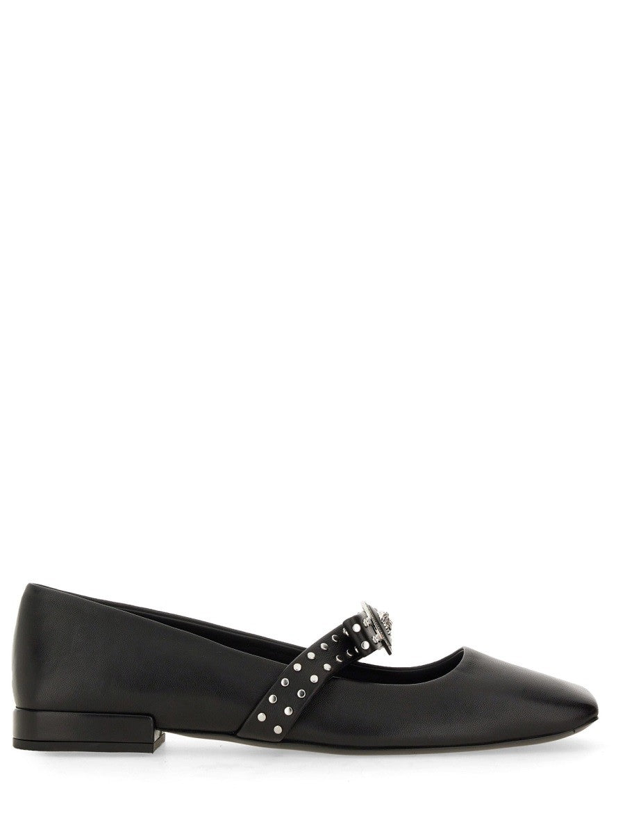 Versace - Woman - Black - Flat