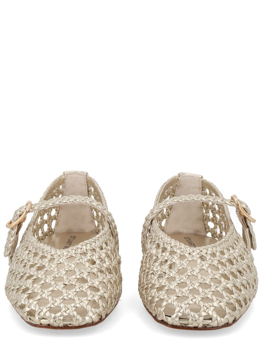 Stuart Weitzman – Női – Arany – Lapos cipő
