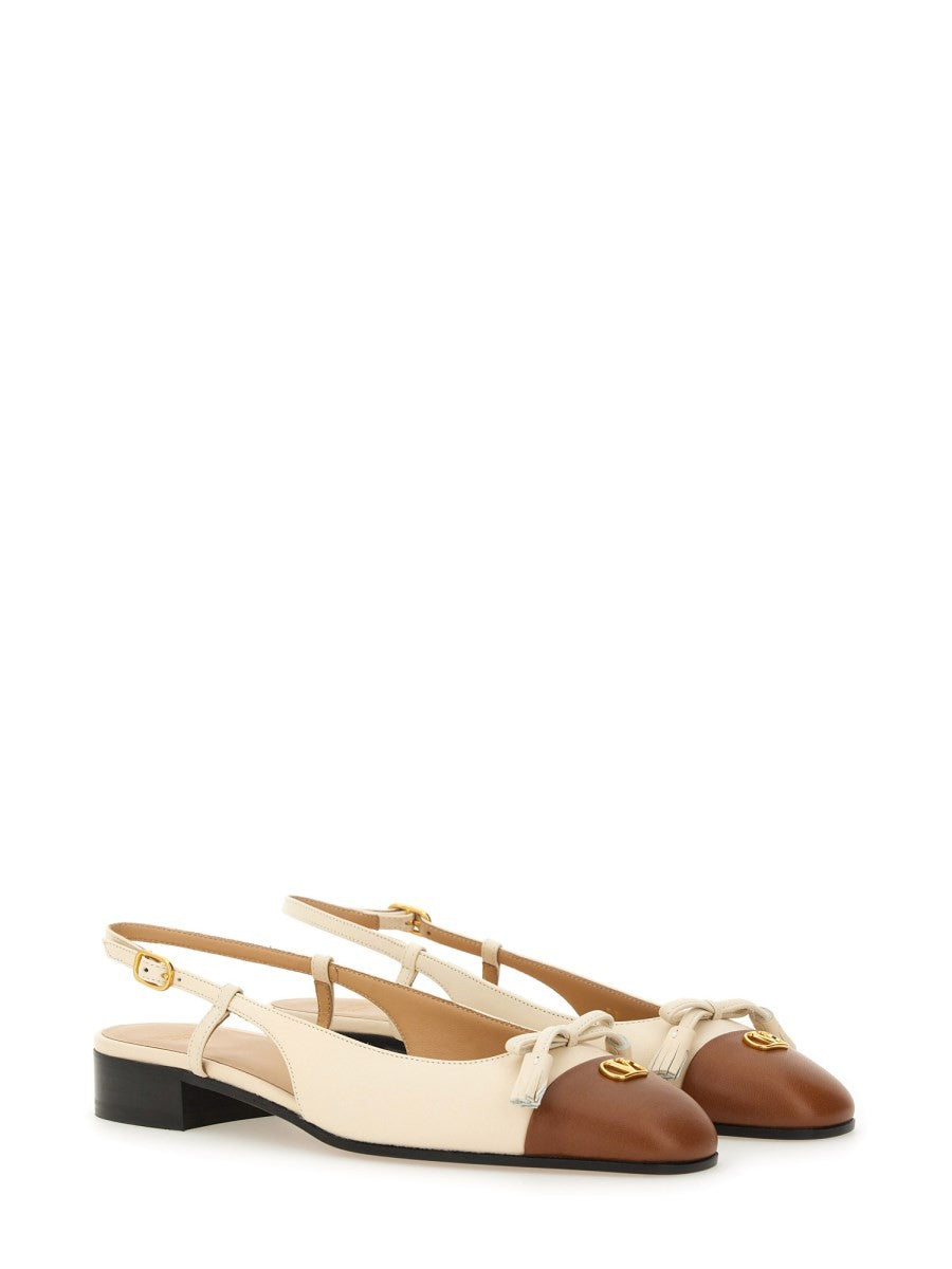 Valentino Garavani - Woman - Beige - Flat