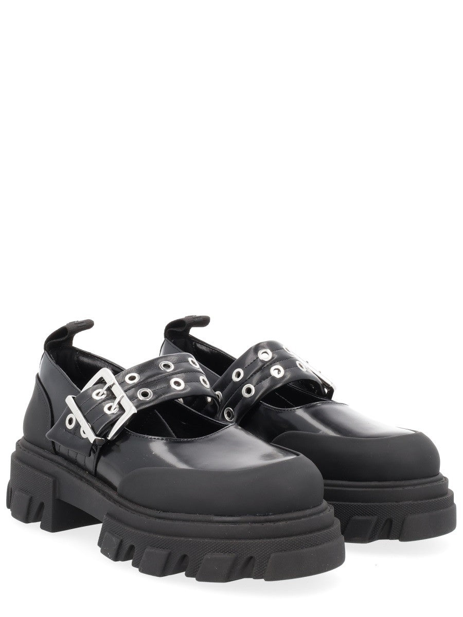 GANNI - Woman - Black - Flat