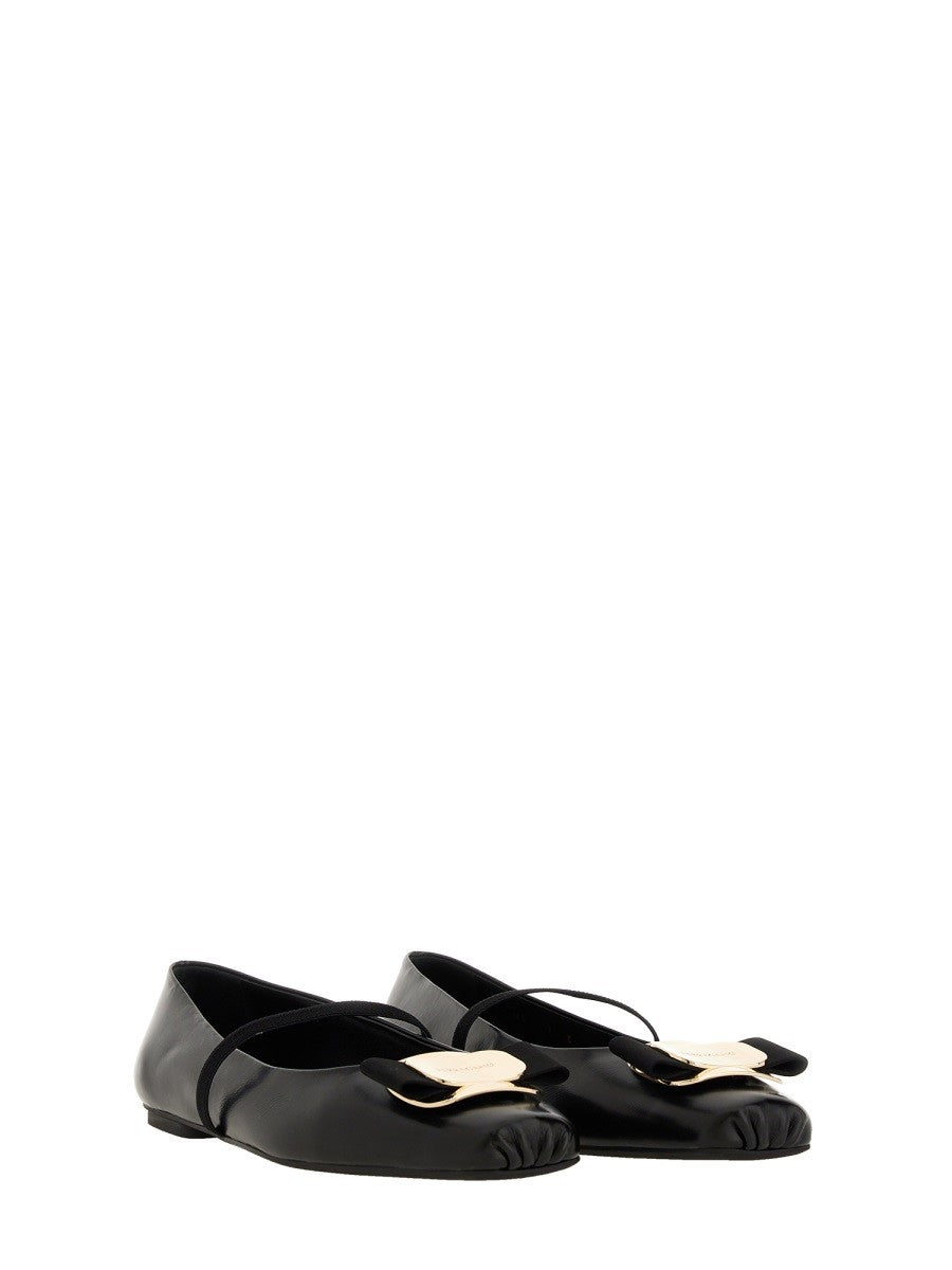 Ferragamo - Női - Fekete - Lapos talp