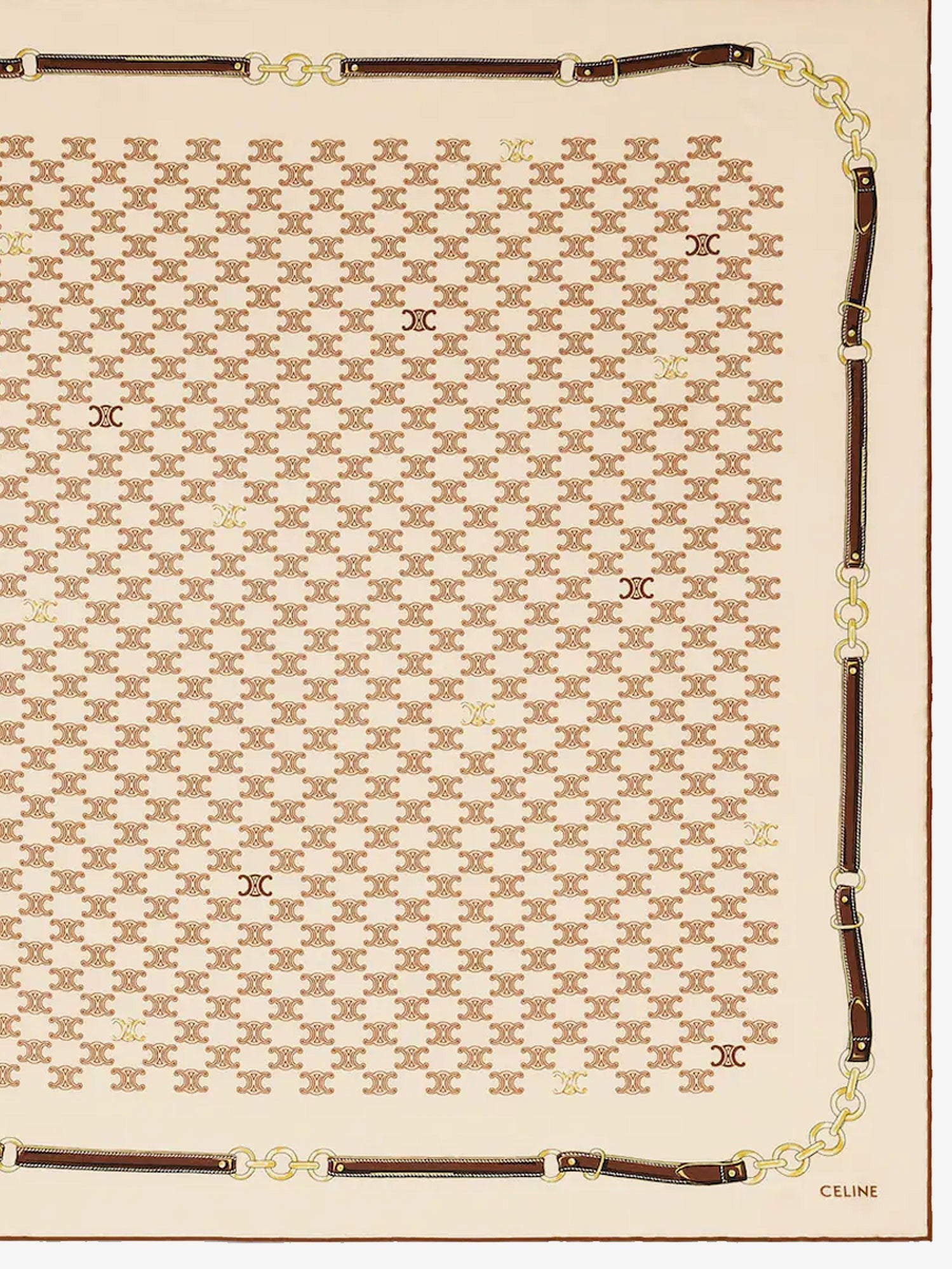 Celine - Woman - Beige - Scarf