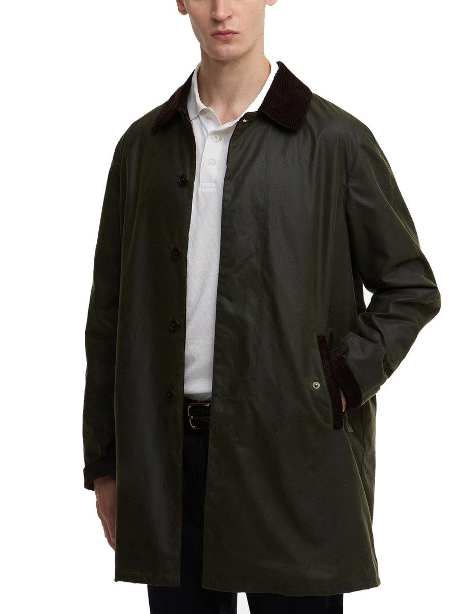 BARACUTA X BARBOUR - Man - Green - Coat