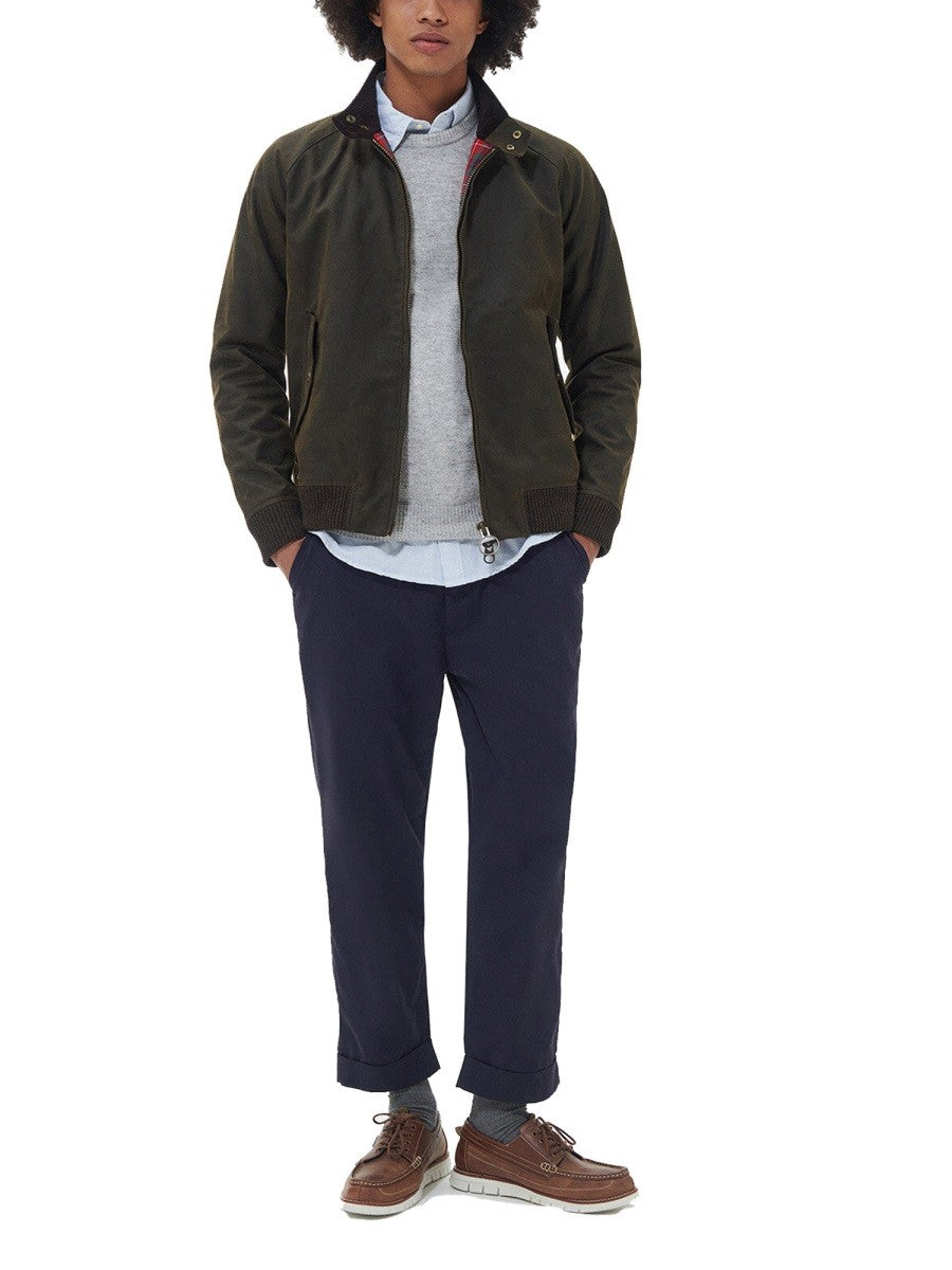 BARACUTA X BARBOUR - Man - Green - Blazer