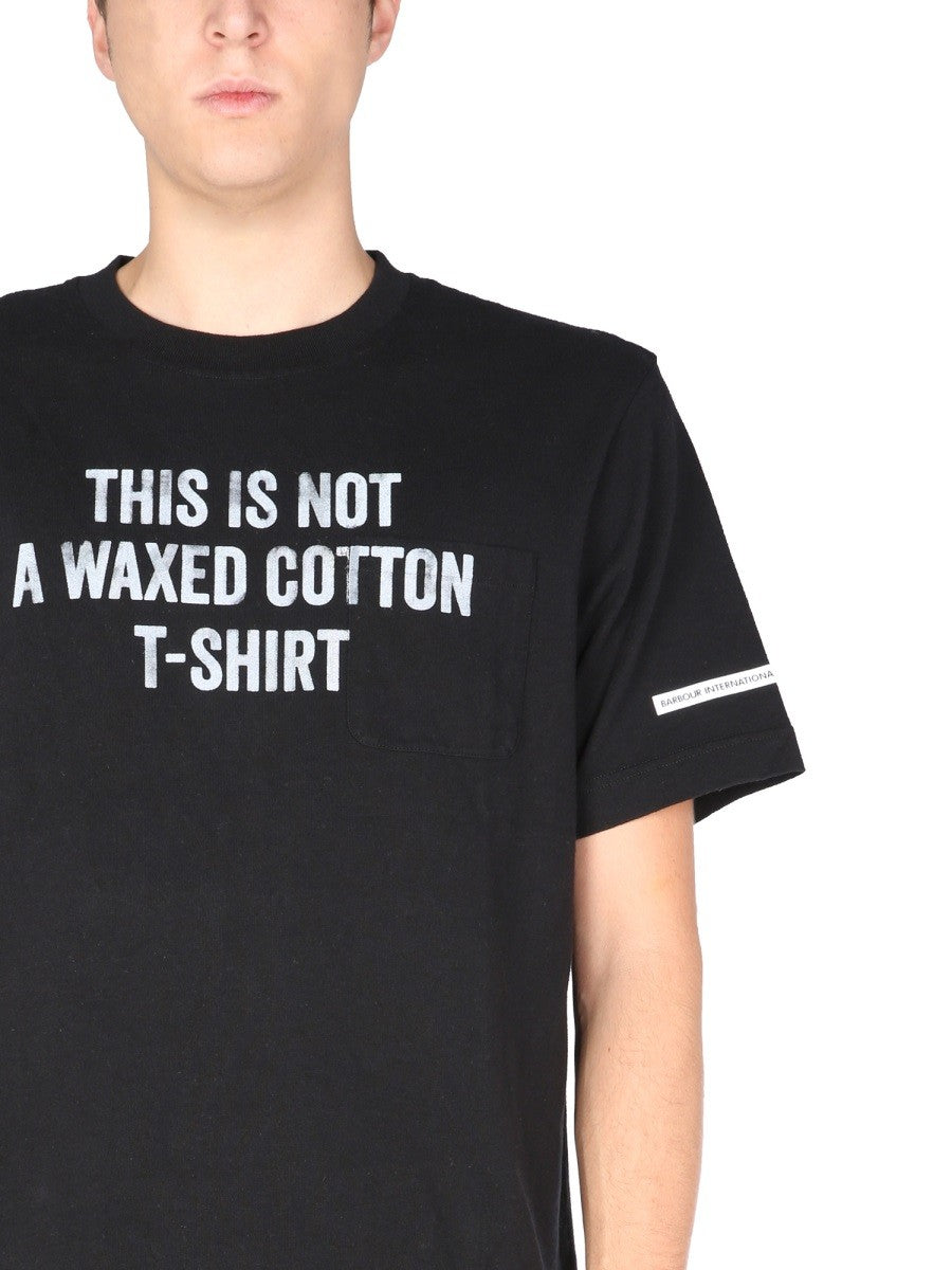 BARBOUR - Man - Black - T-shirt