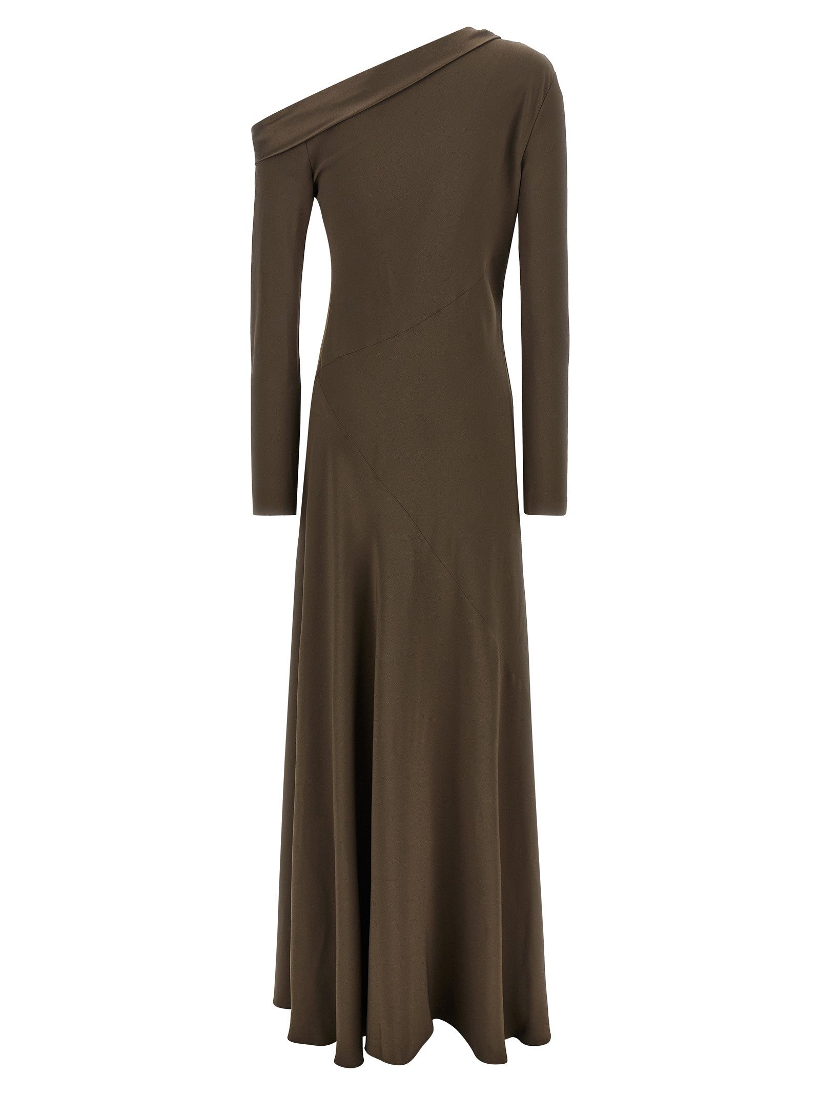 alberta ferretti - nan - Brown - Dress