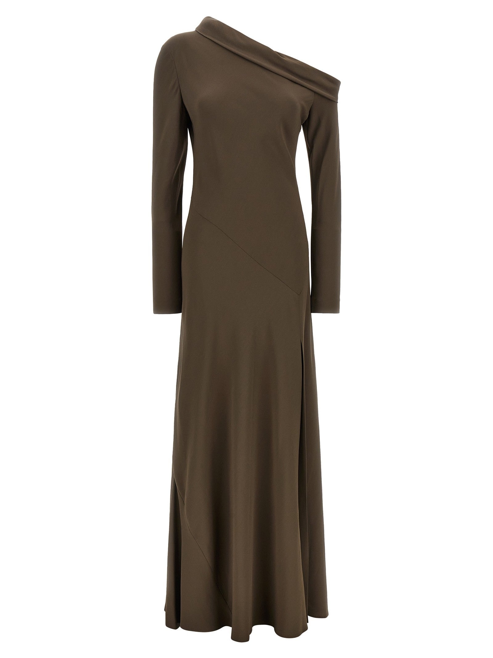 alberta ferretti - nan - Brown - Dress
