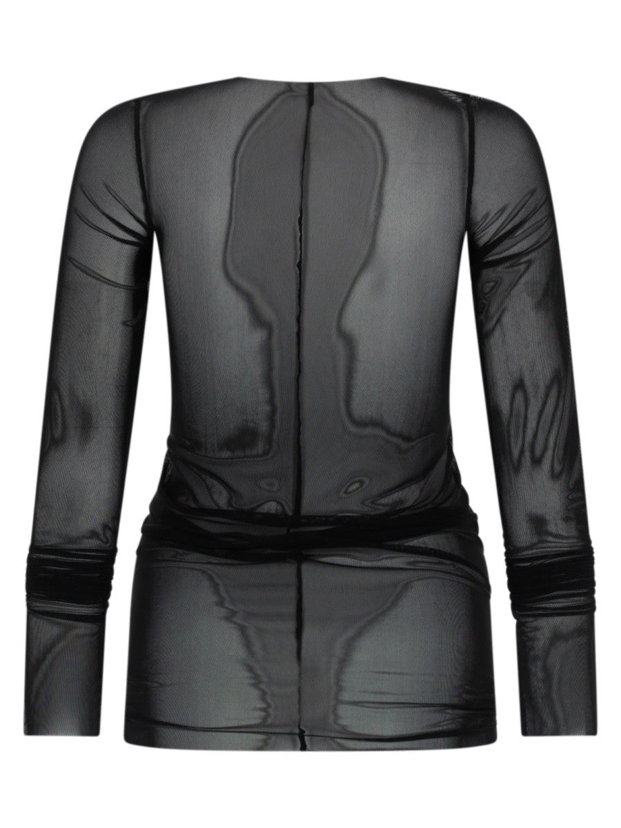 RICK OWENS LILIES - Női - Fekete - Póló