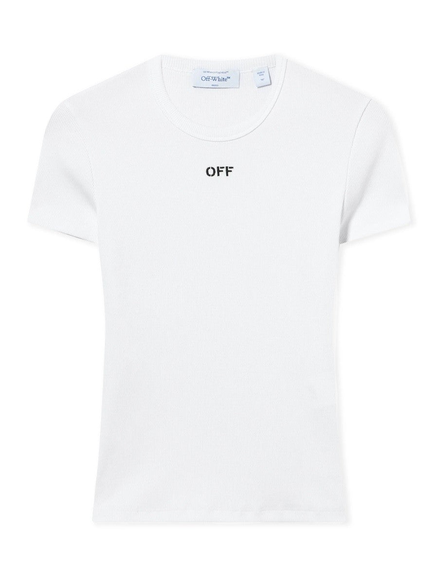 Off-white - Woman - White - T-shirt