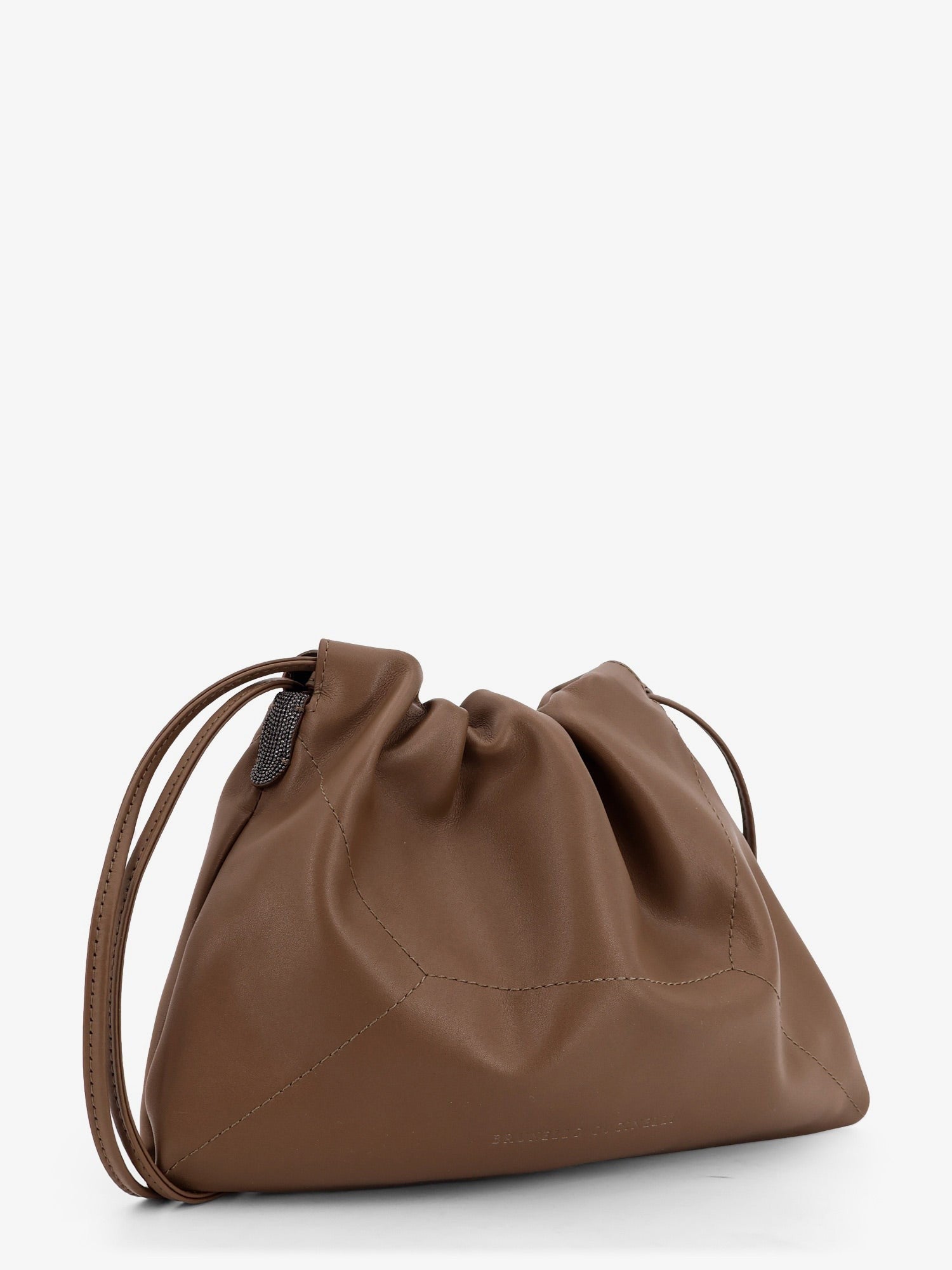 Brunello Cucinelli - Woman - Brown - Shoulder Bag