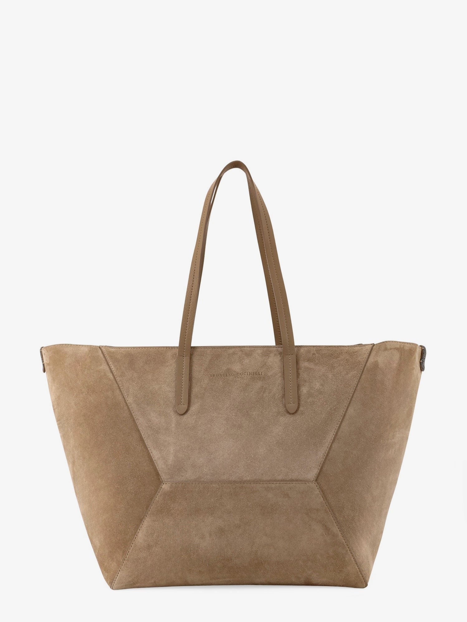 Brunello Cucinelli - Woman - Beige - Shoulder Bag