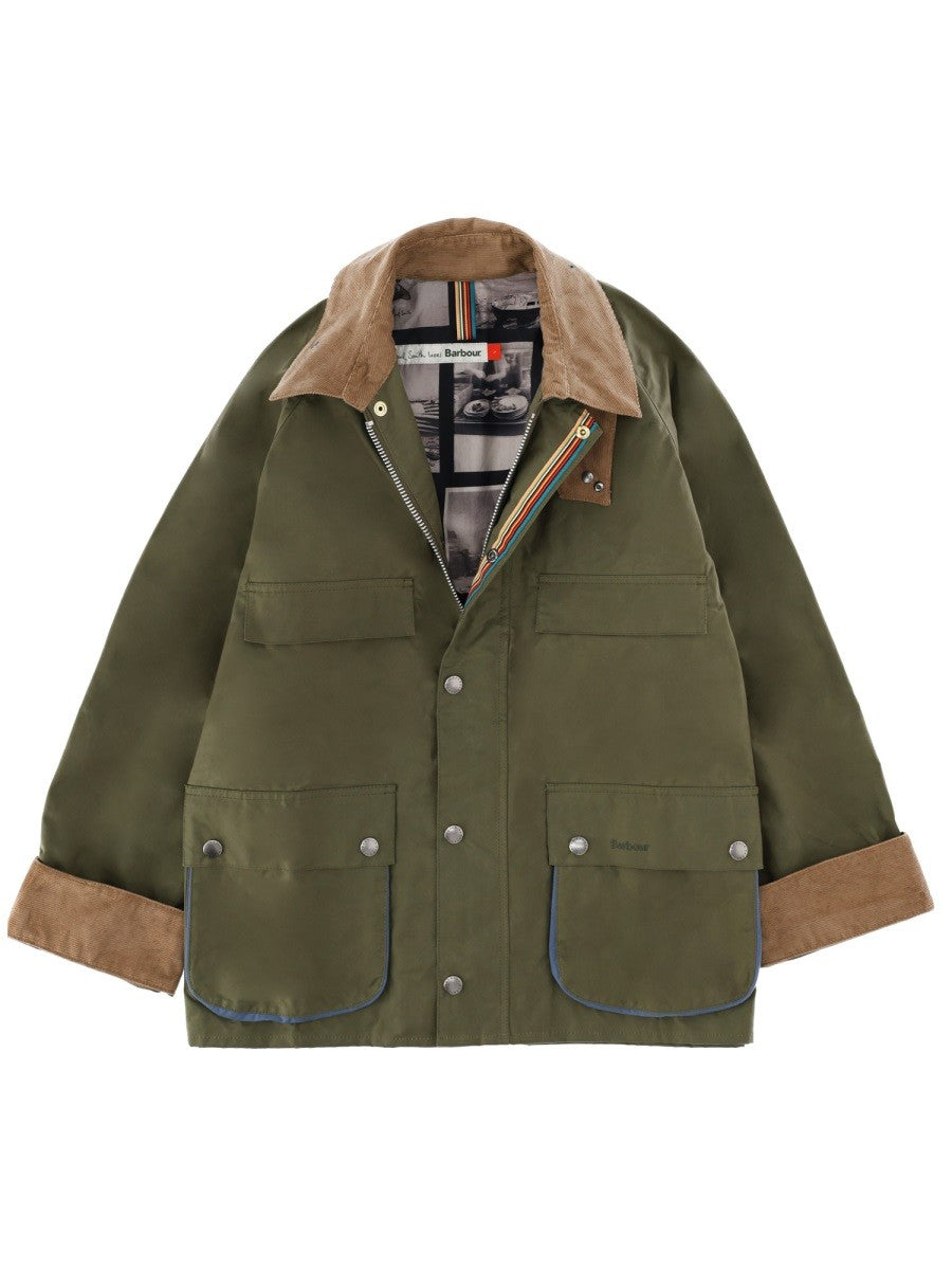 BARBOUR X PAUL SMITH - Man - Green - Jacket
