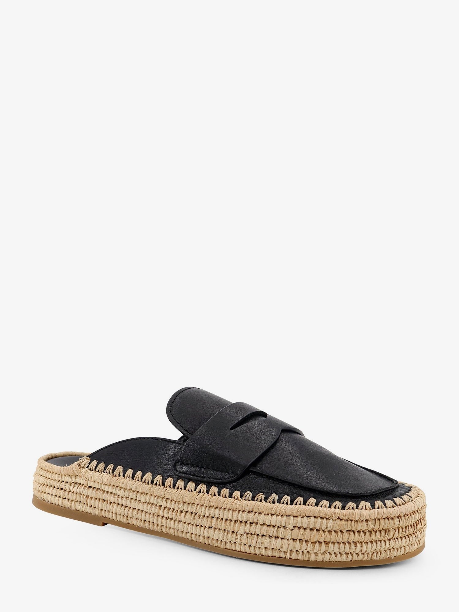 PALOMA BARCELO' - Woman - Black - Flat Sandal