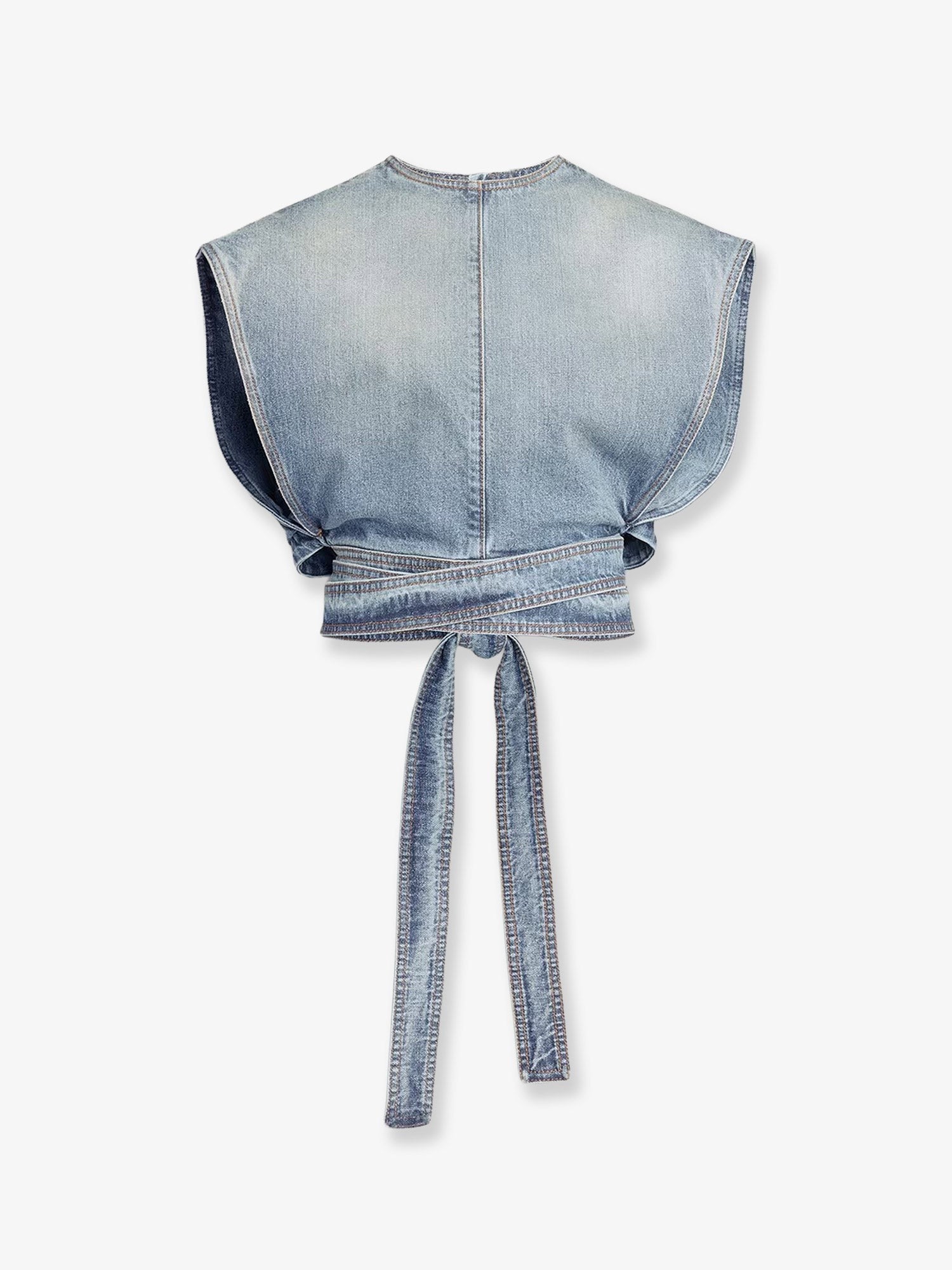 ALAIA - Woman - Blue - T-shirt