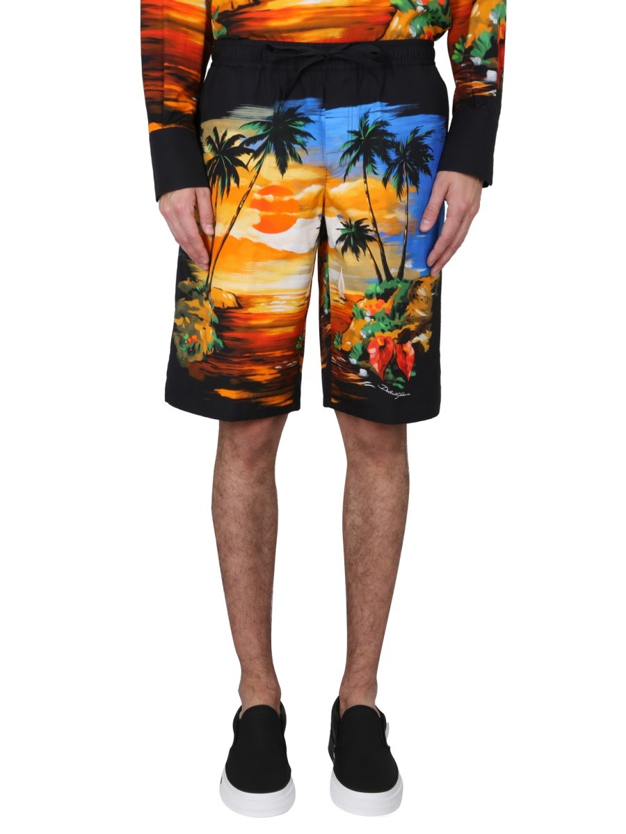 Dolce & Gabbana - Man - Multicolor - Shorts