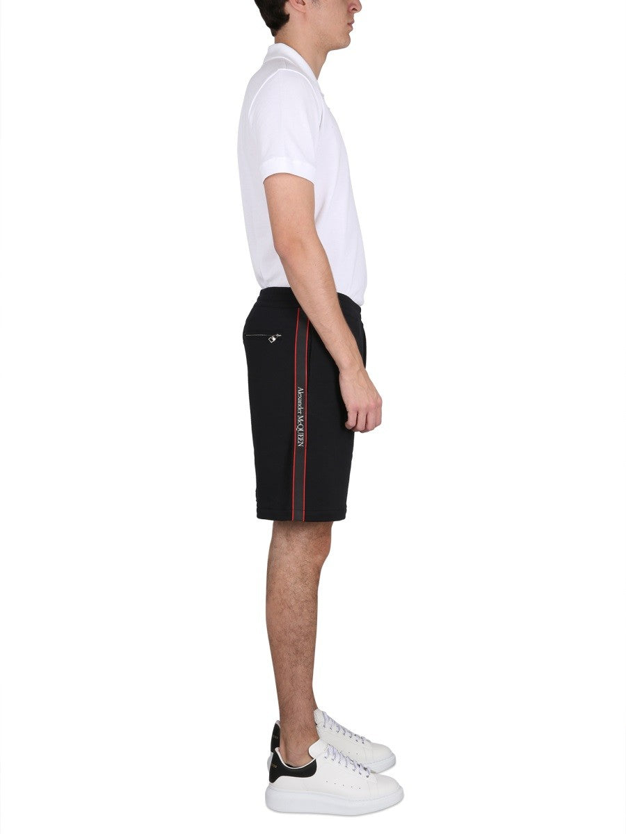 Alexander Mcqueen - Férfi - Fekete - Rövidnadrág