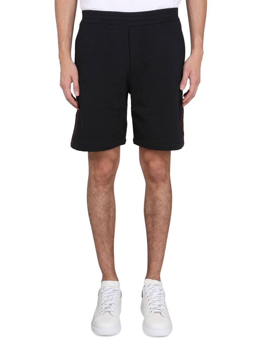 Alexander Mcqueen - Férfi - Fekete - Rövidnadrág