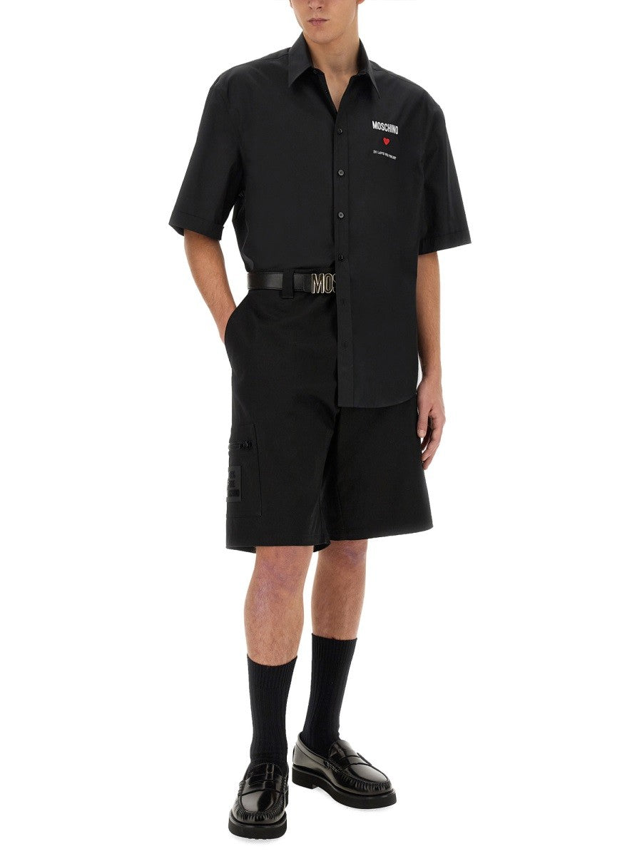 Moschino – Férfi – Fekete – Rövidnadrág