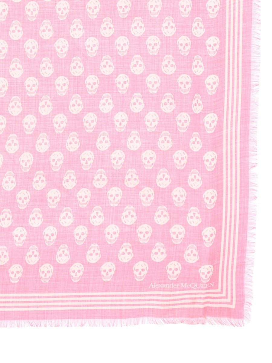 Alexander Mcqueen - Man - Pink - Scarf
