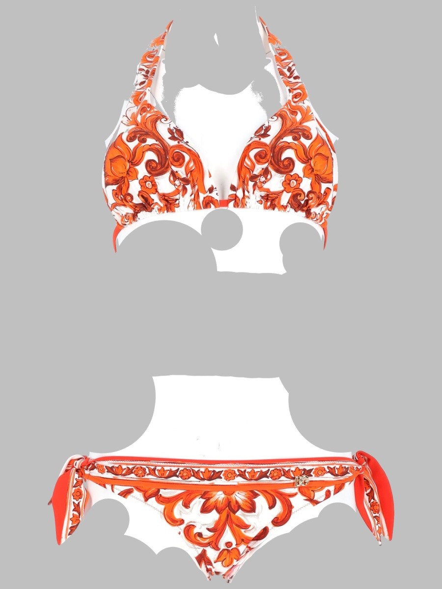 Dolce & Gabbana - Woman - Orange - Swimwear