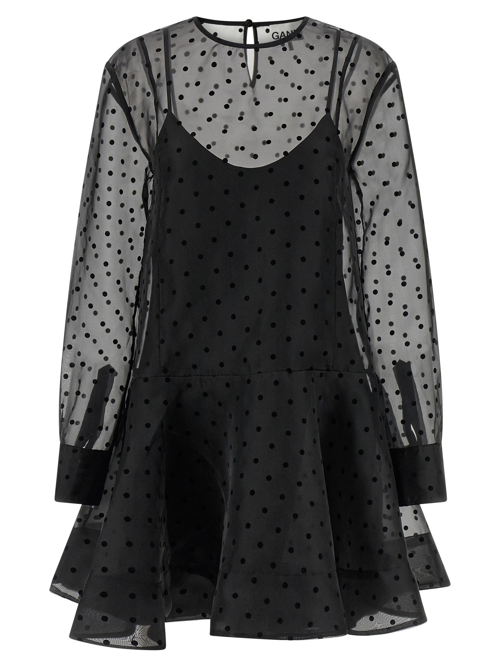 GANNI - nan - Black - Dress