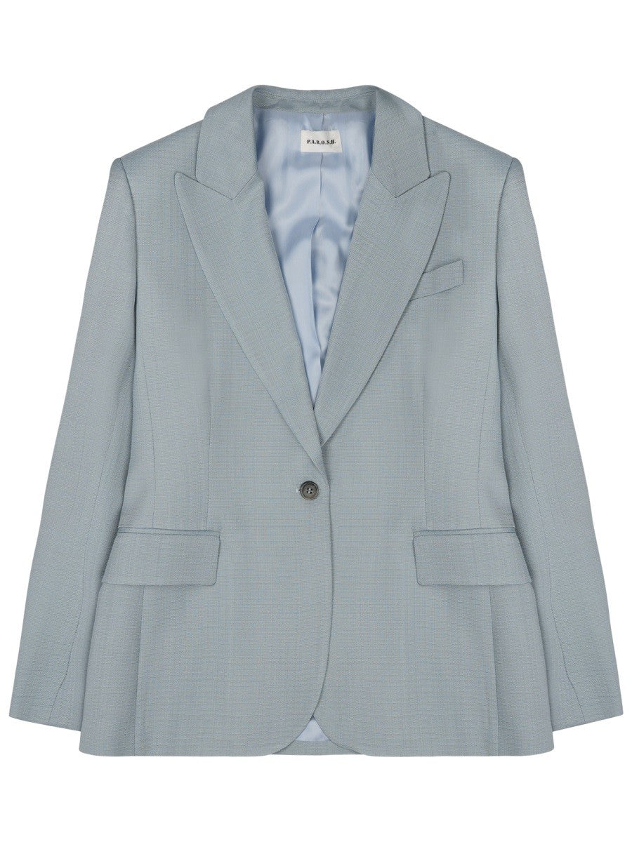 P.A.R.O.S.H. - Woman - Blue - Blazer