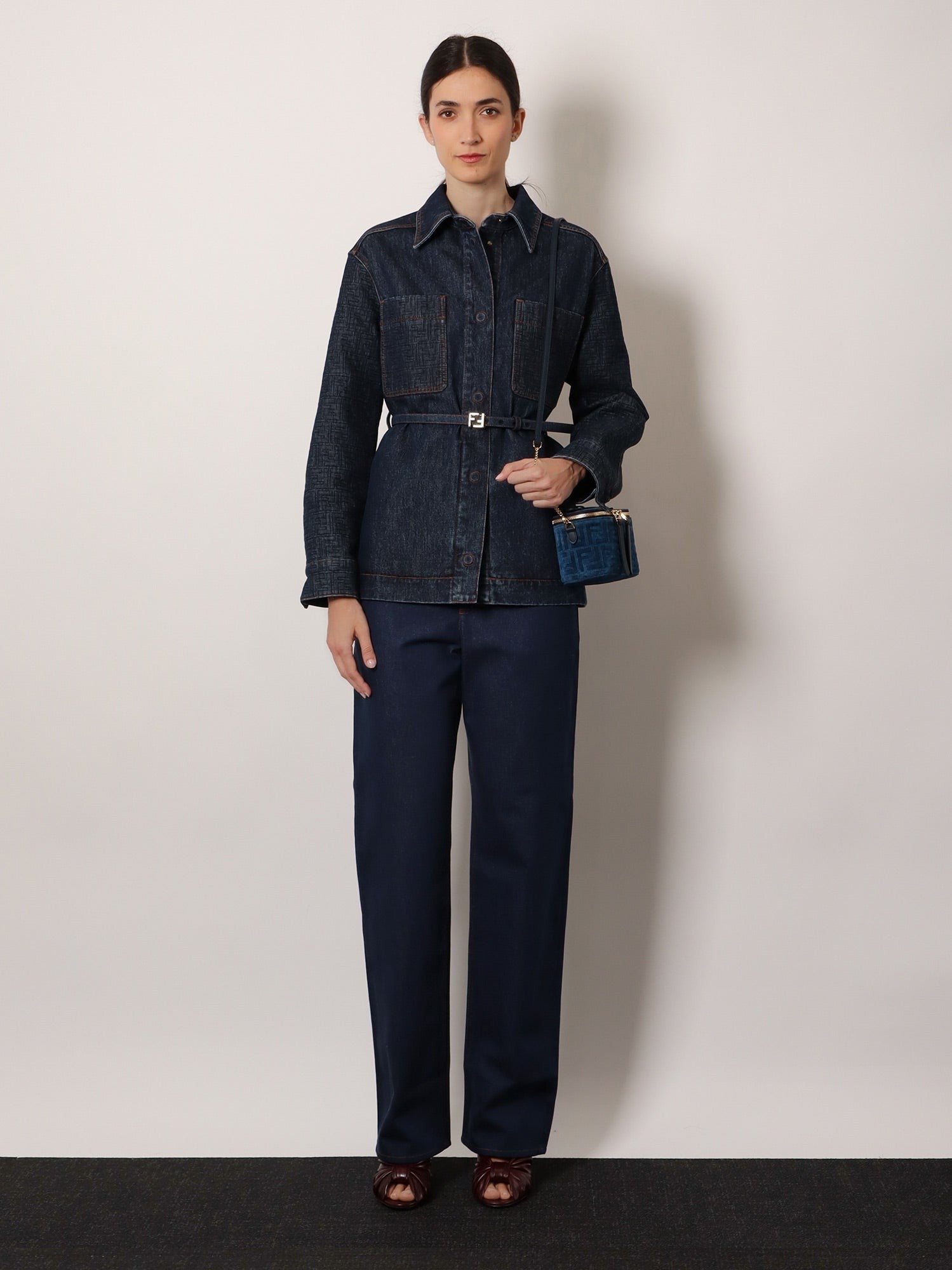 Fendi - Woman - Blue - Jeans