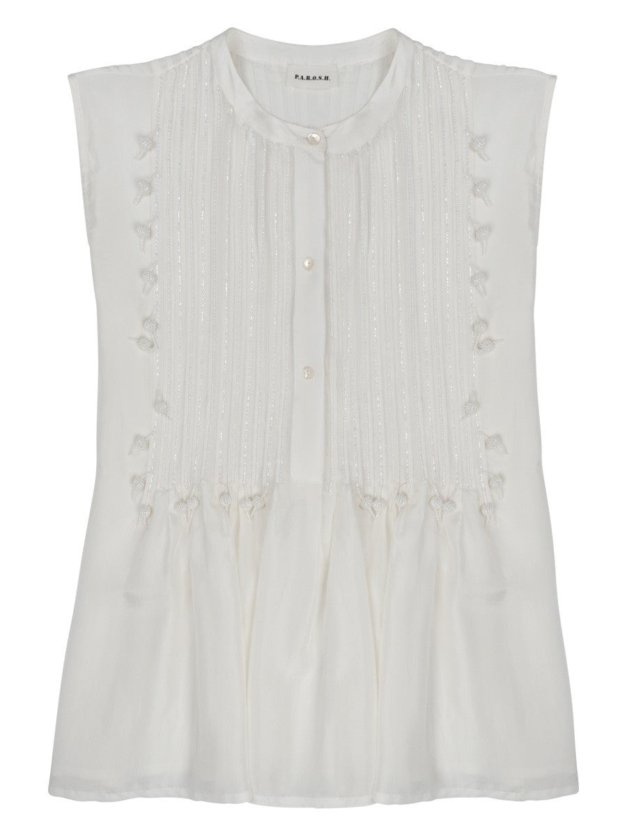 P.A.R.O.S.H. - Woman - White - Top