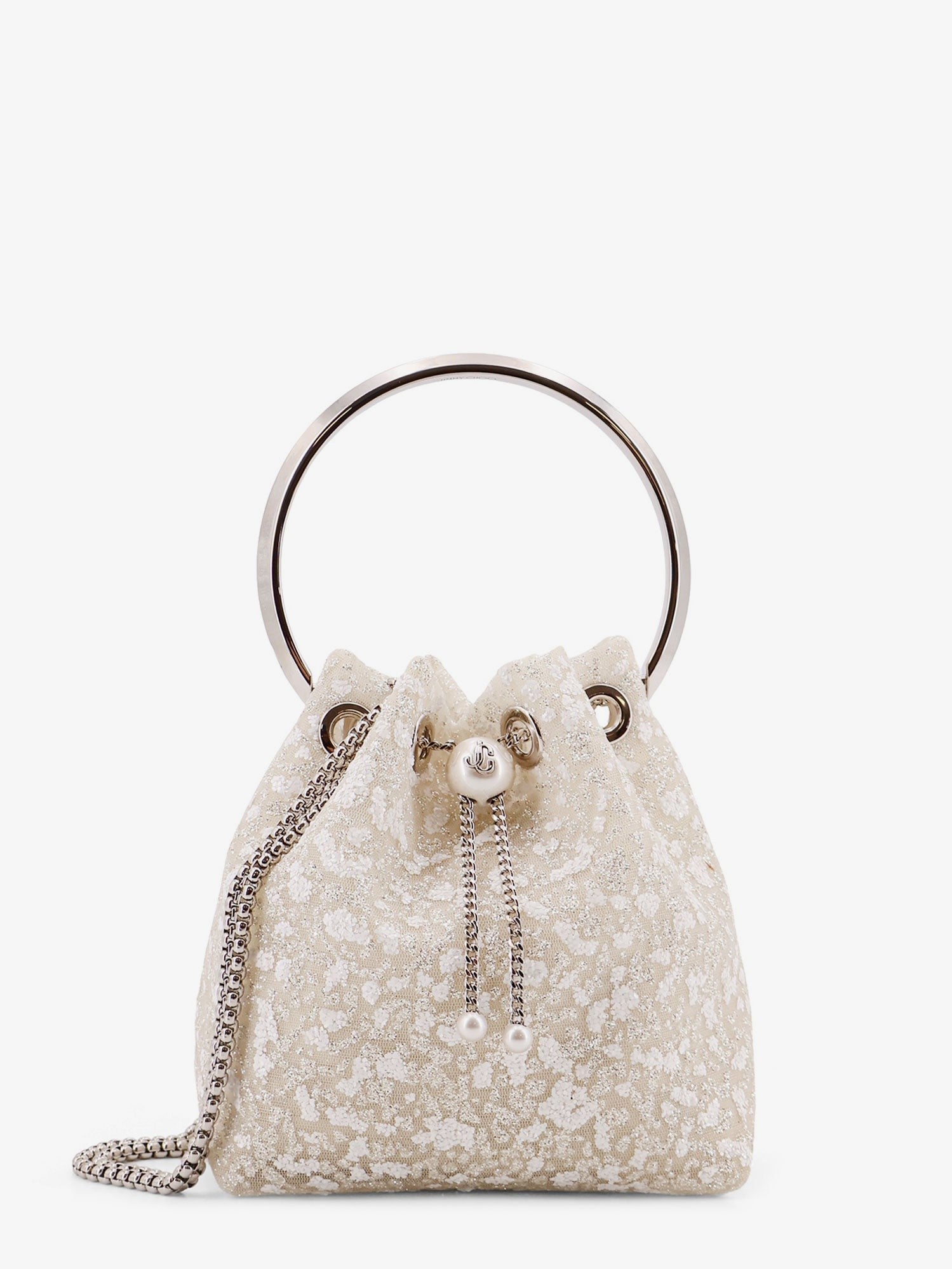 Jimmy Choo - Woman - Ivoysilver - Bucket Bag