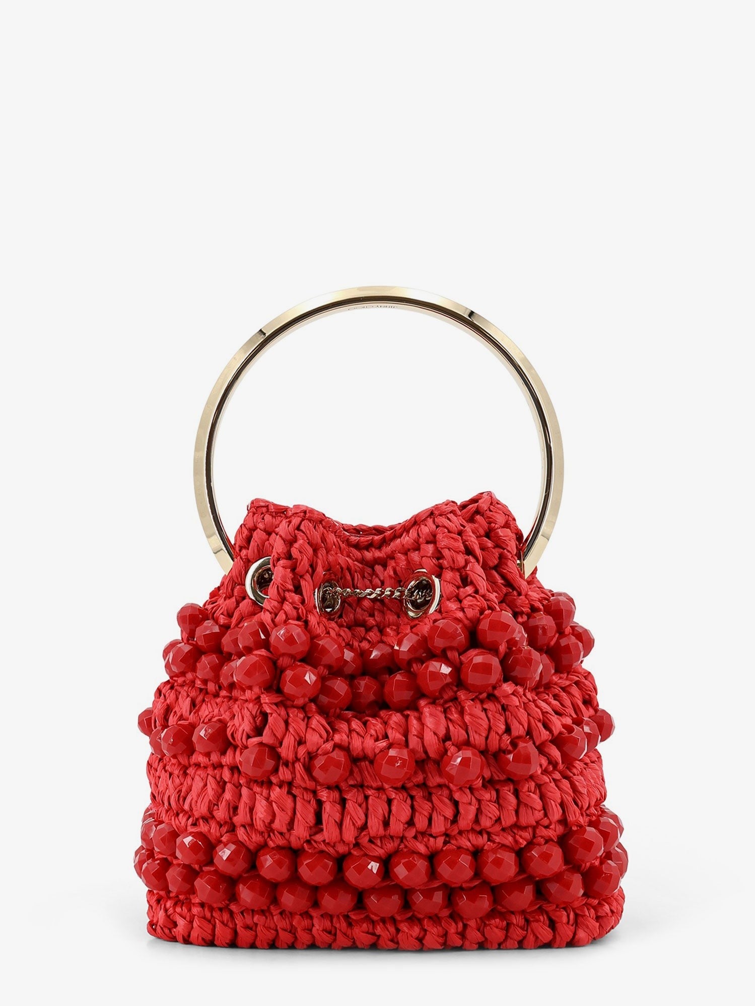 Jimmy Choo - Woman - Red - Bucket Bag